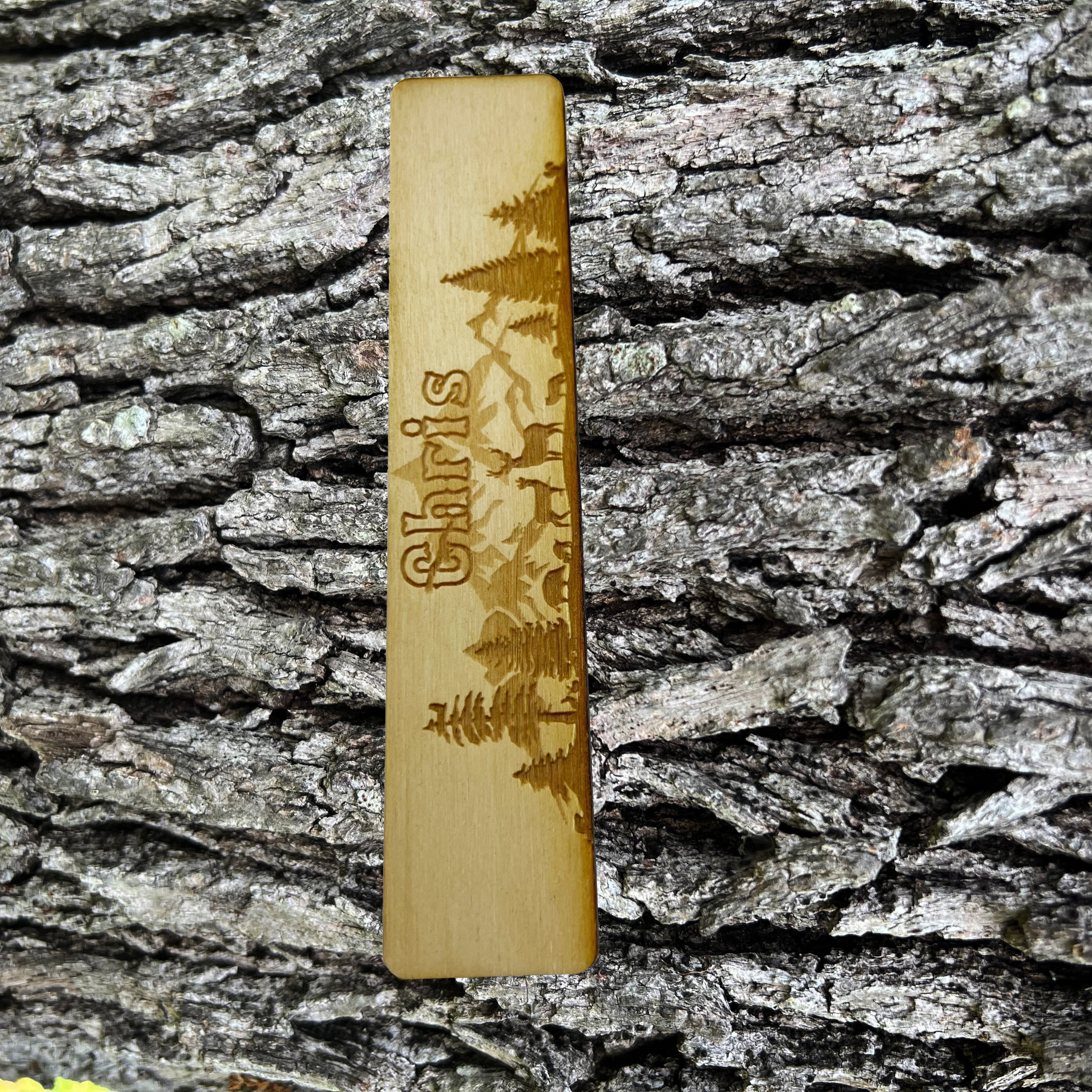 Bookmark - Personalized Deer Mountain - Bookmark
