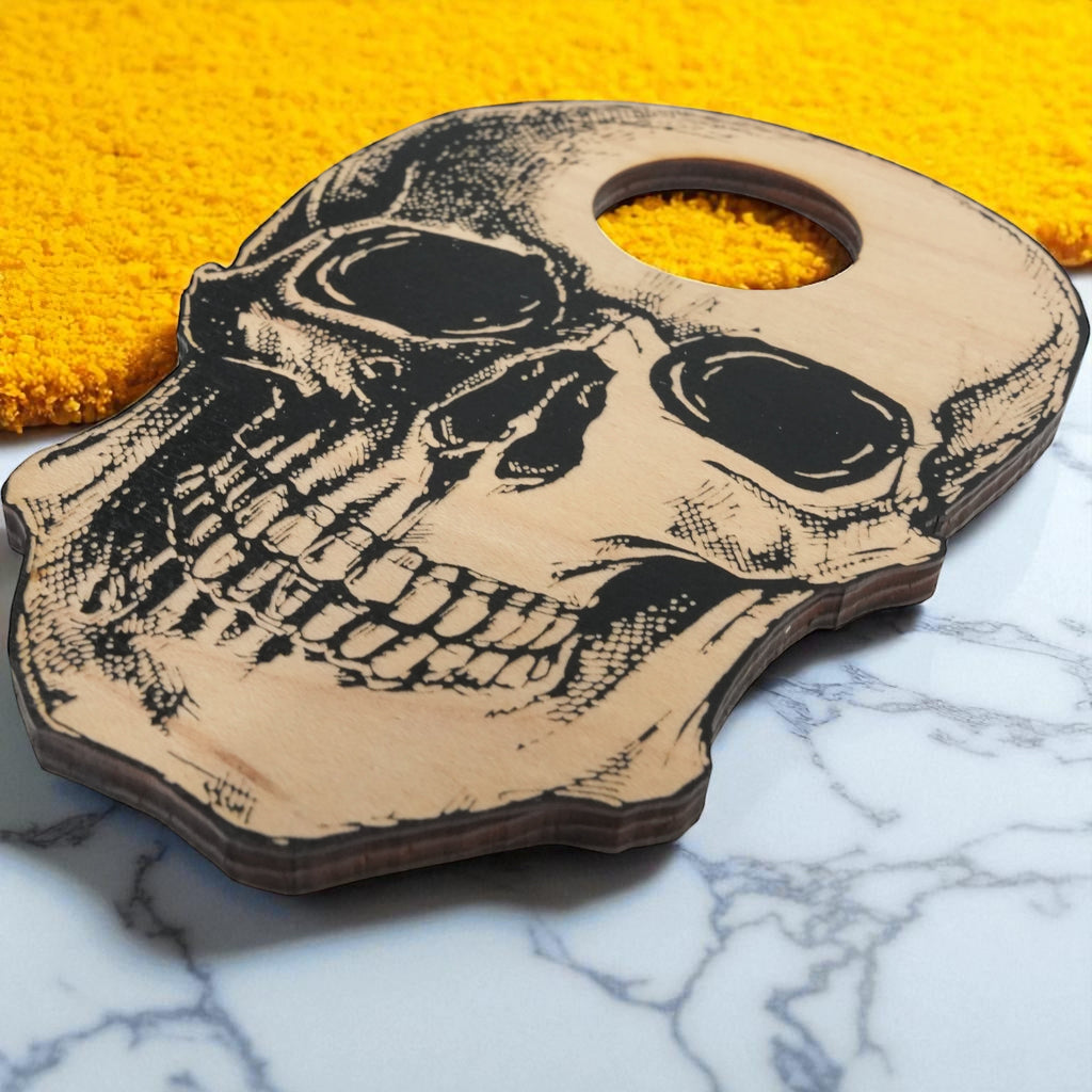 Spirit Board - Dante's Inferno with Skull Cursor WITH STAND - Sign