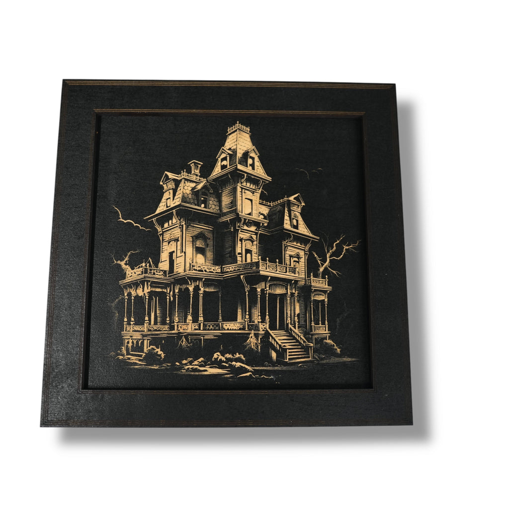 Framed Art - Haunted Mansion - Halloween