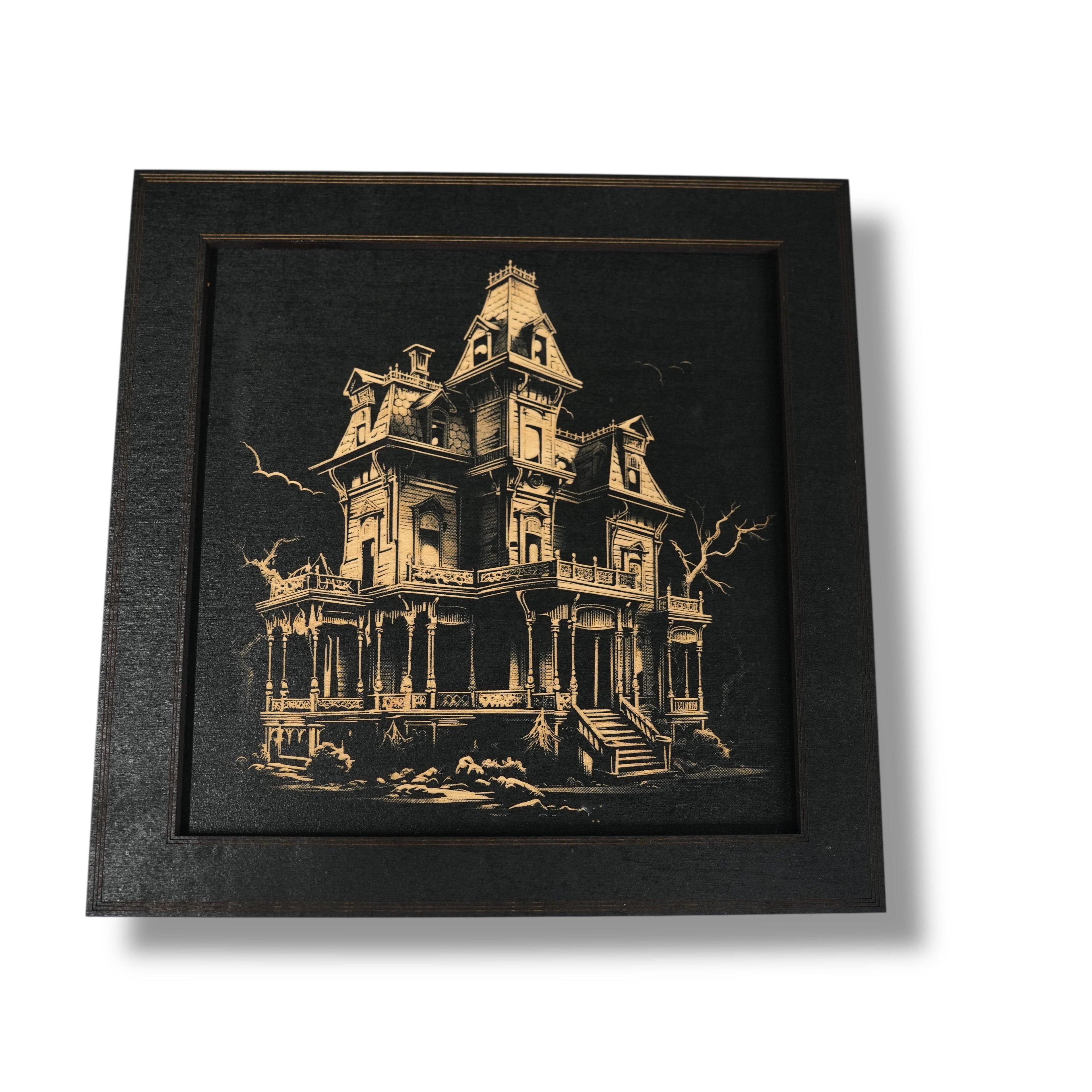 Framed Art - Haunted Mansion - Halloween
