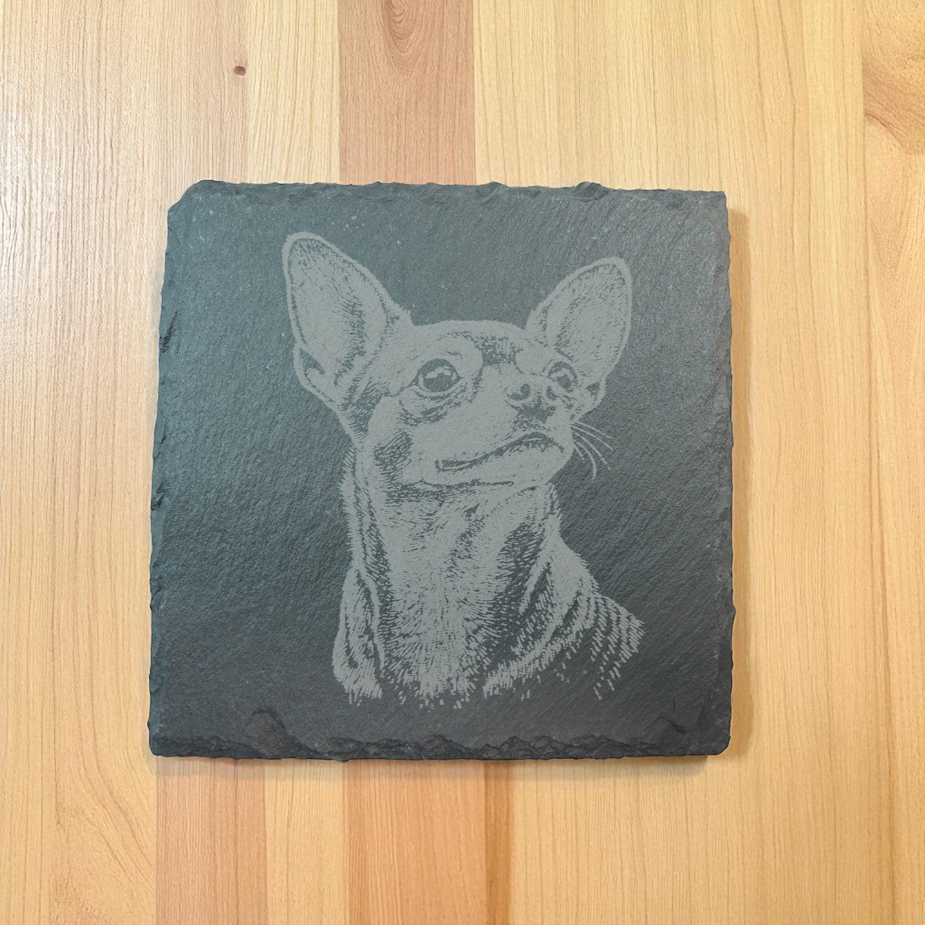 Coaster - Slate - Chihuahua - SET OF 2 - Dog