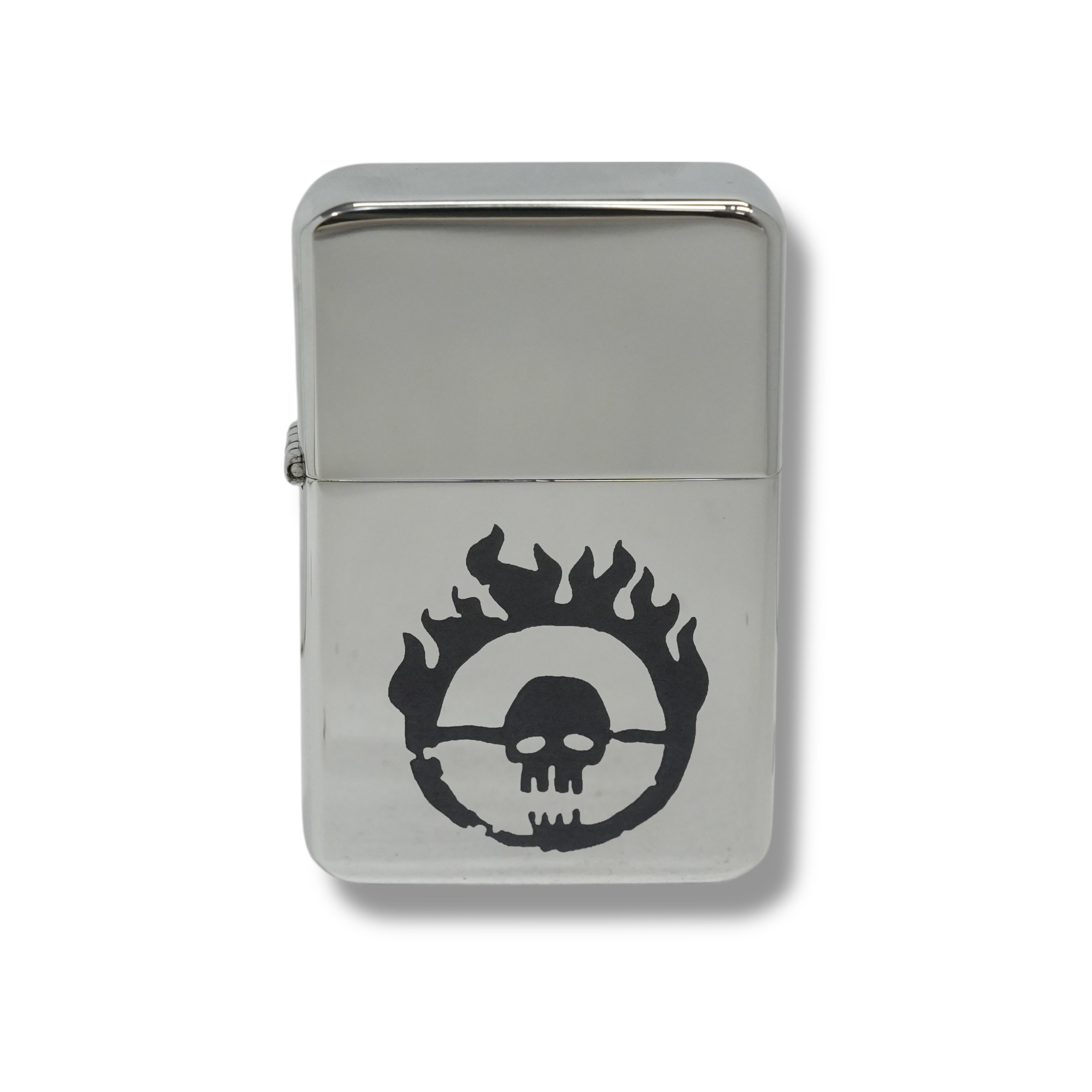 Lighter - Skull Branding High Polish Chrome