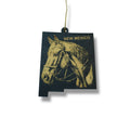 Ornament - Black - New Mexicao with Horse