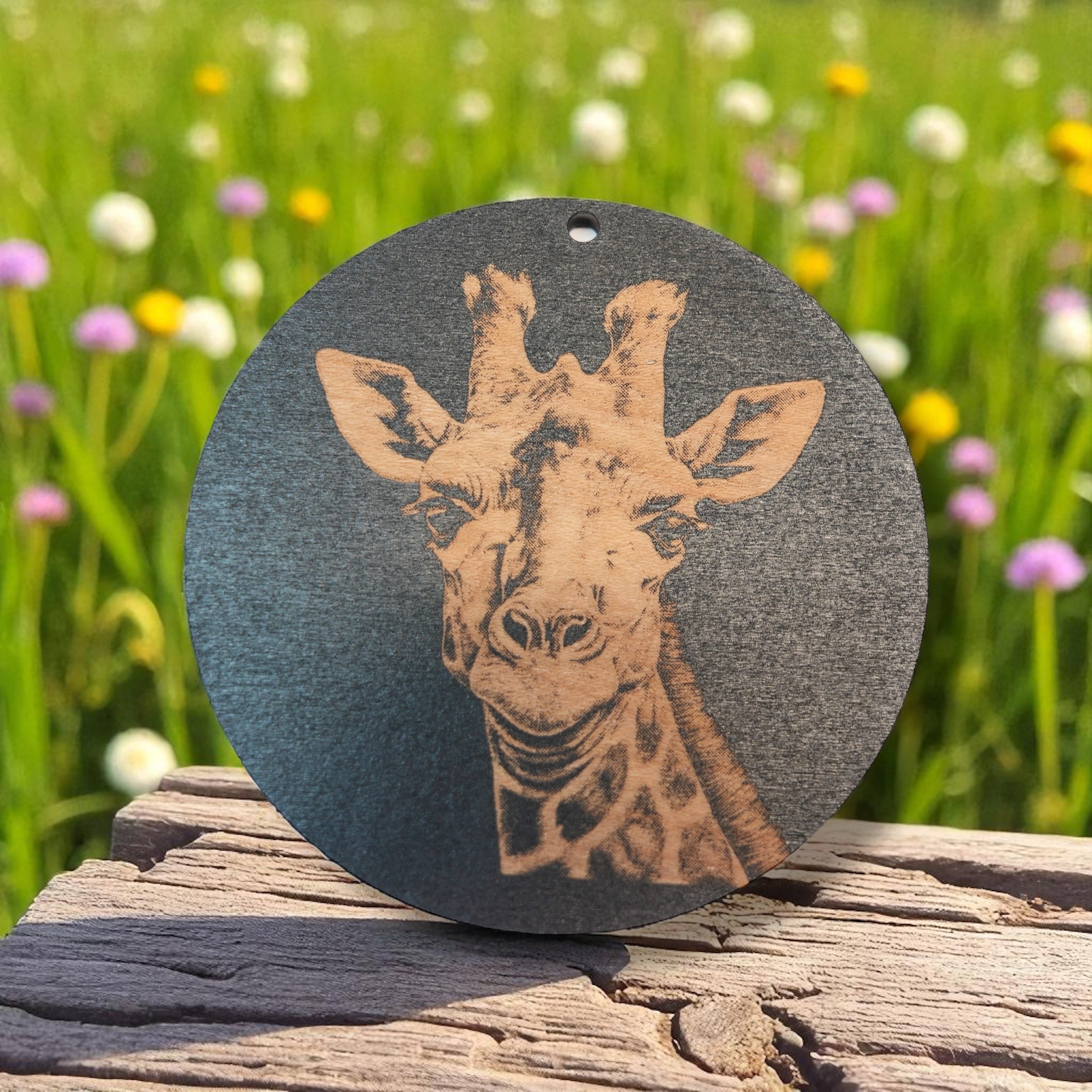 Ornament - Black - Safari SET of 4