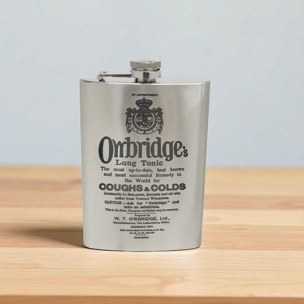 8oz Owbridge Stainless Steel Flask