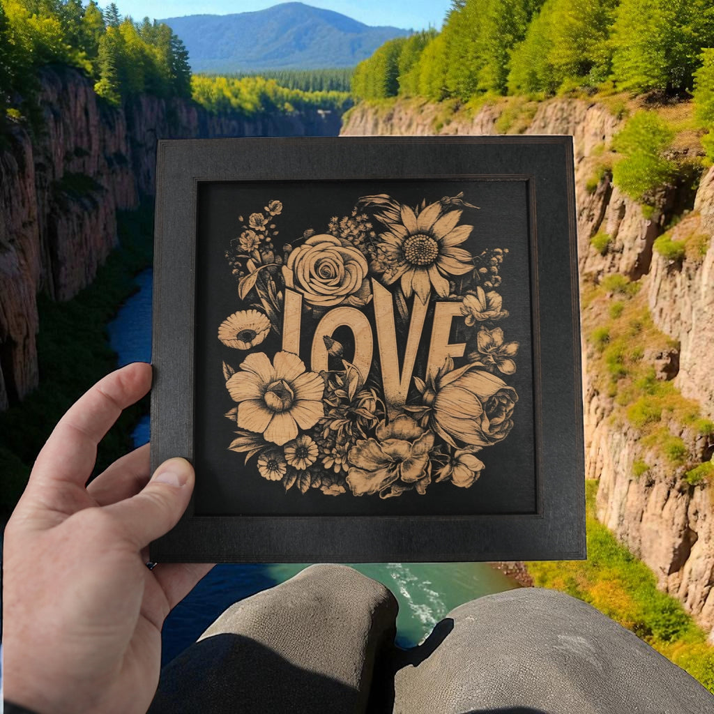 Framed Art - Love