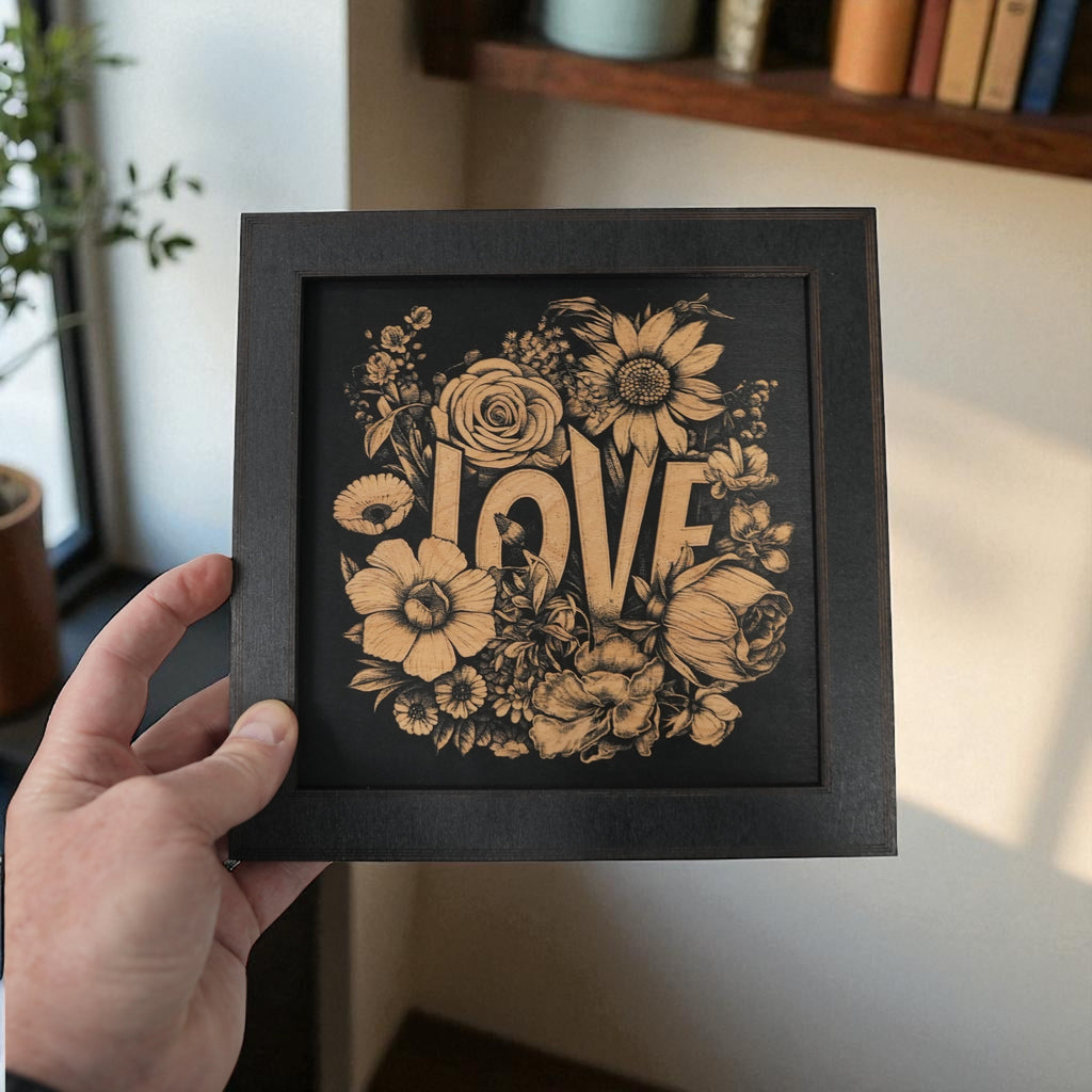 Framed Art - Love