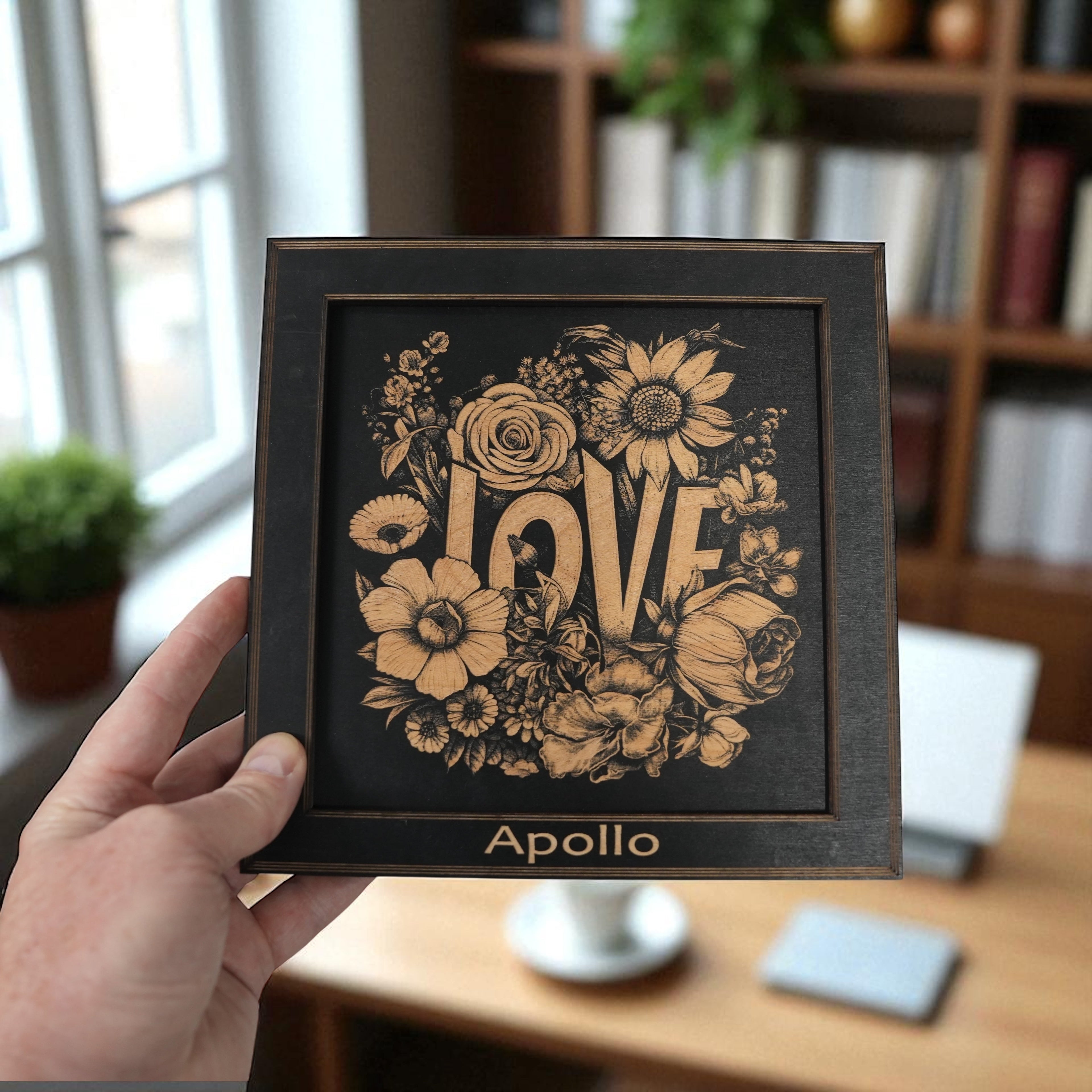 Framed Art - PERSONALIZED - CUSTOM - Love