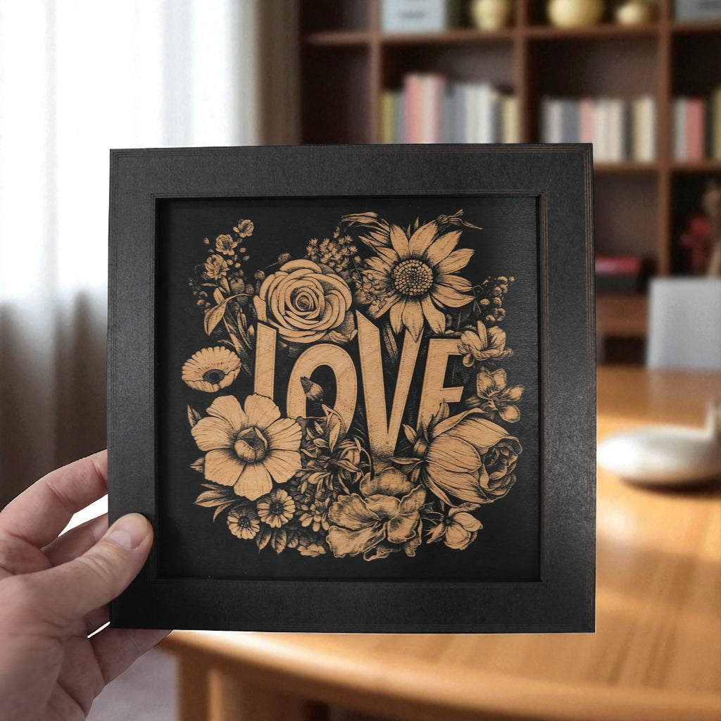 Framed Art - Love