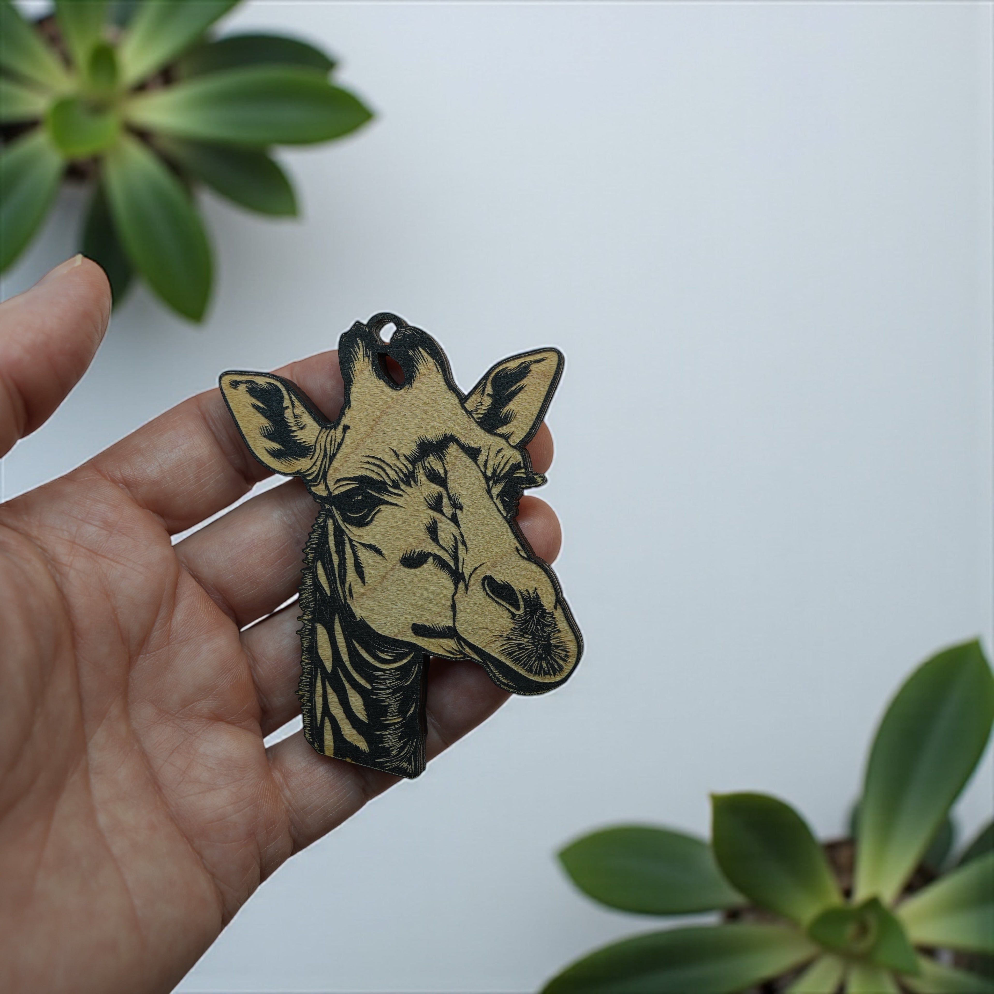 Ornament - Black - Baby Giraffe