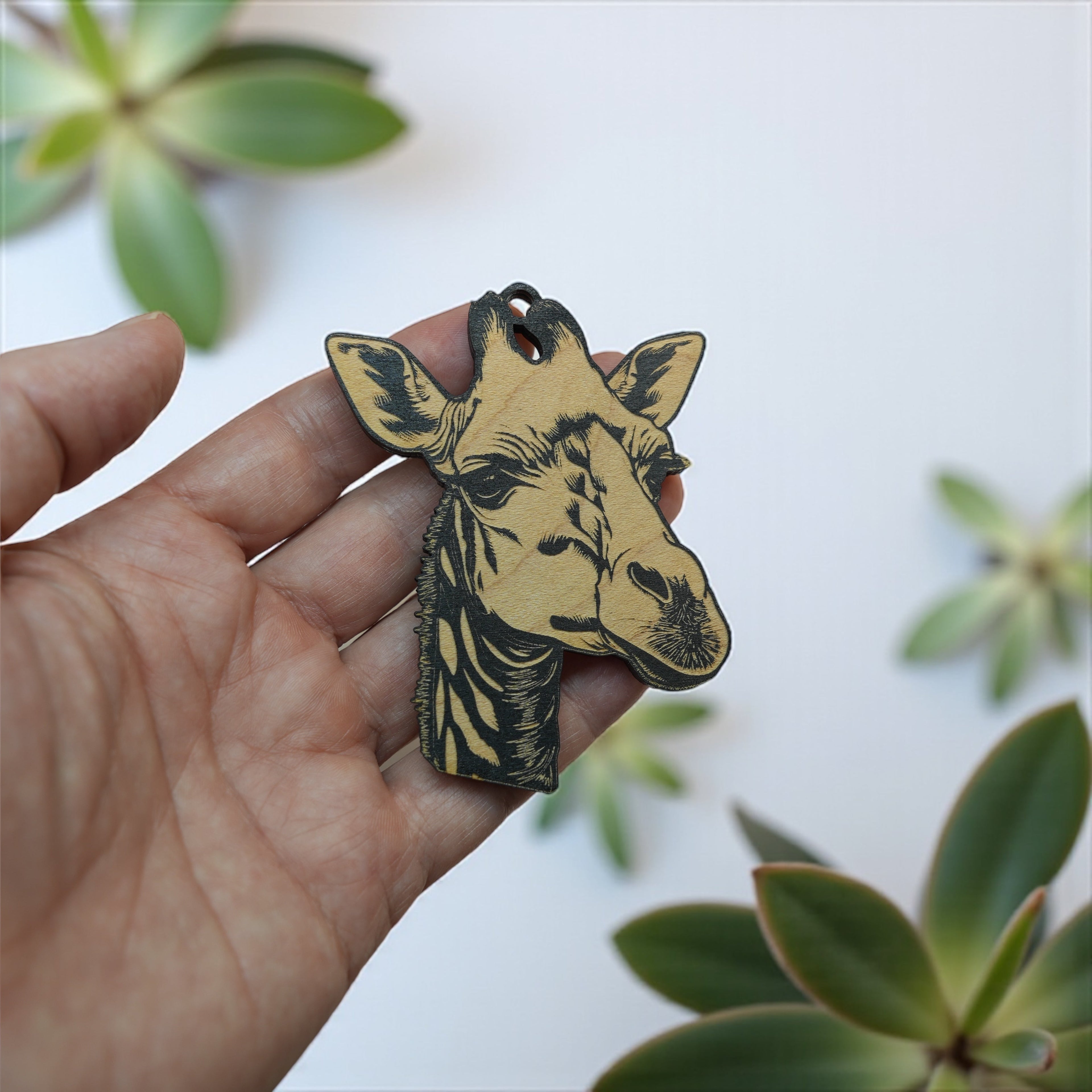 Ornament - Black - Baby Giraffe
