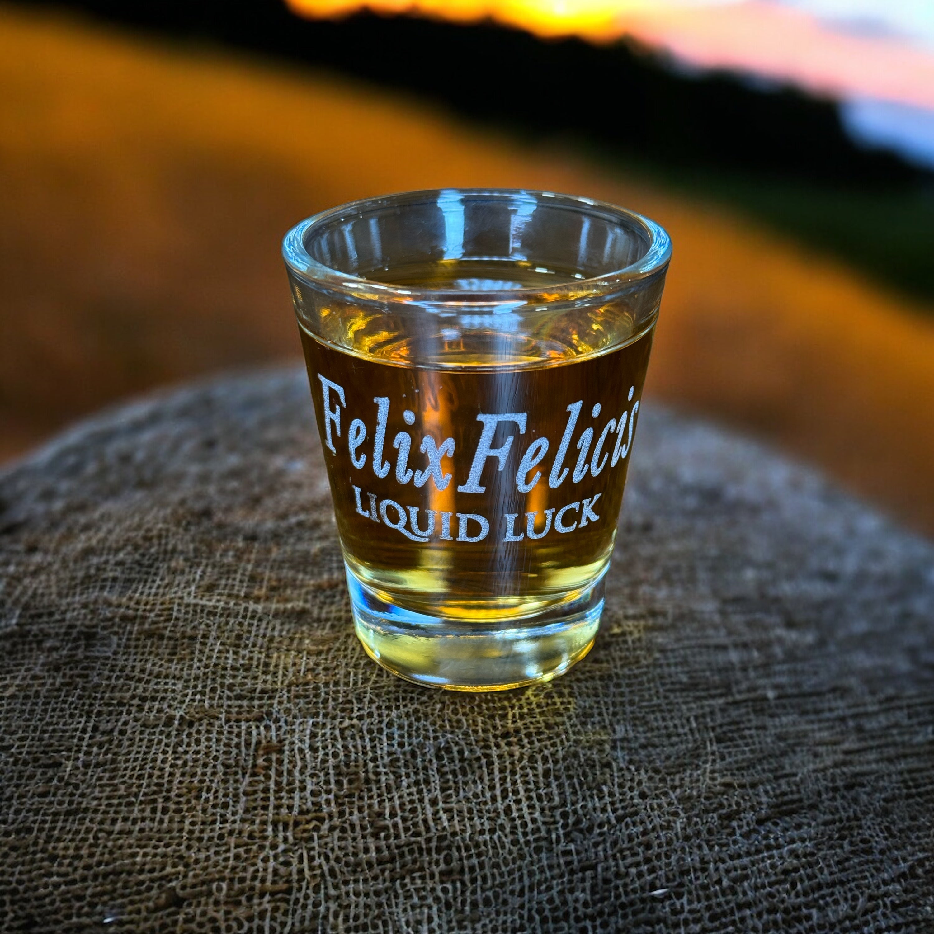 2oz Felix Felicis Liquid Luck Shot Glass