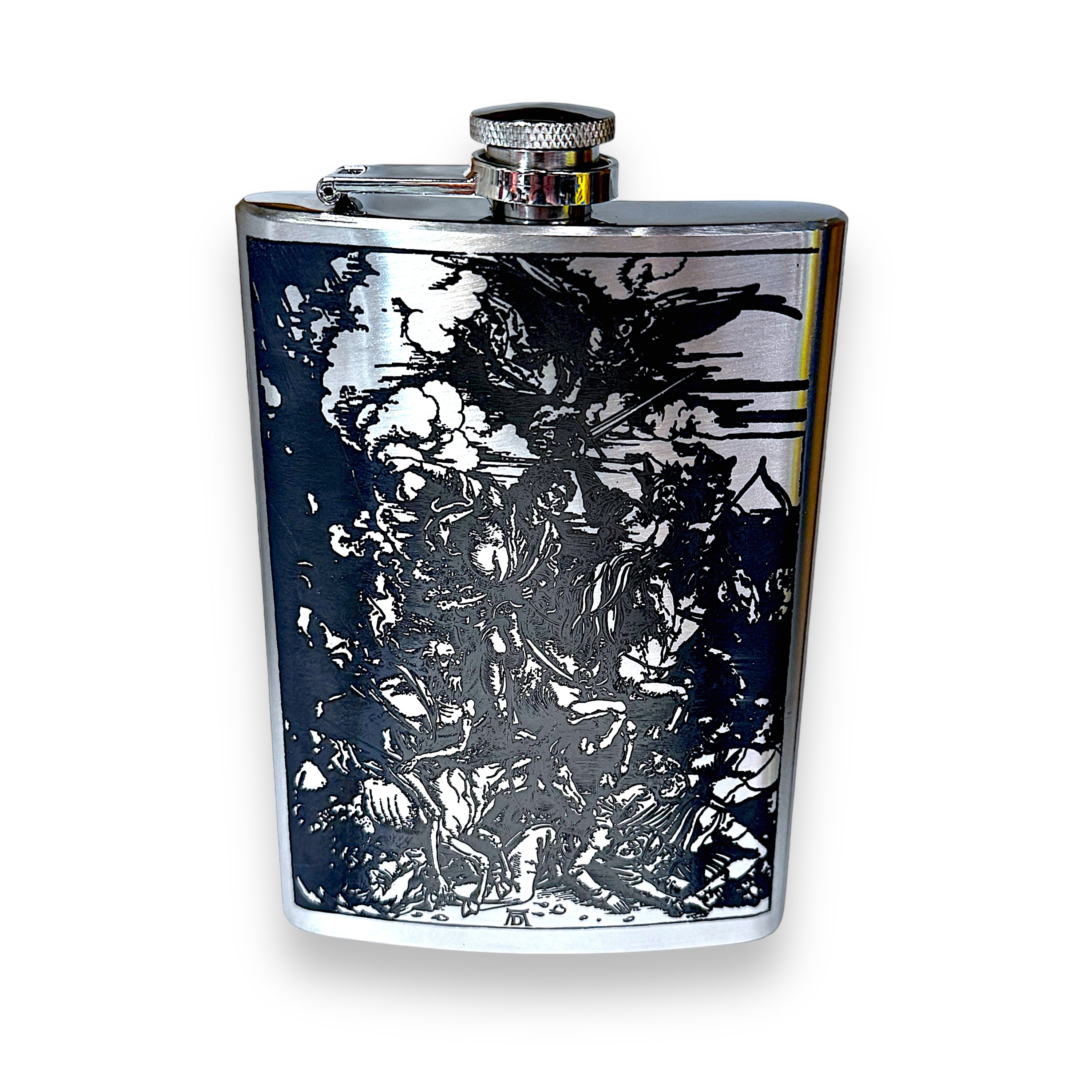 8oz 4 Horsemen Stainless Steel Flask