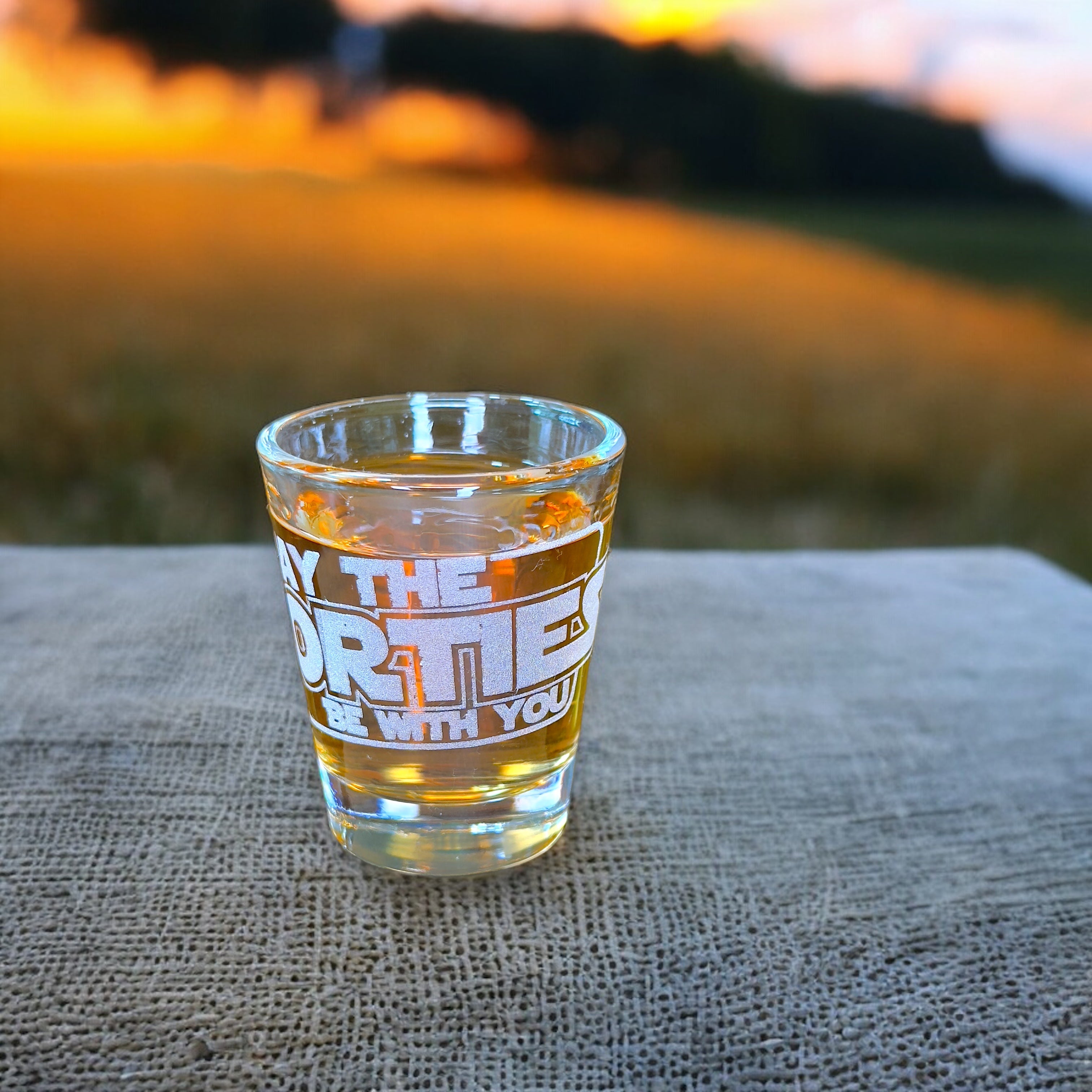 2oz May the Forties be with You Shot glass