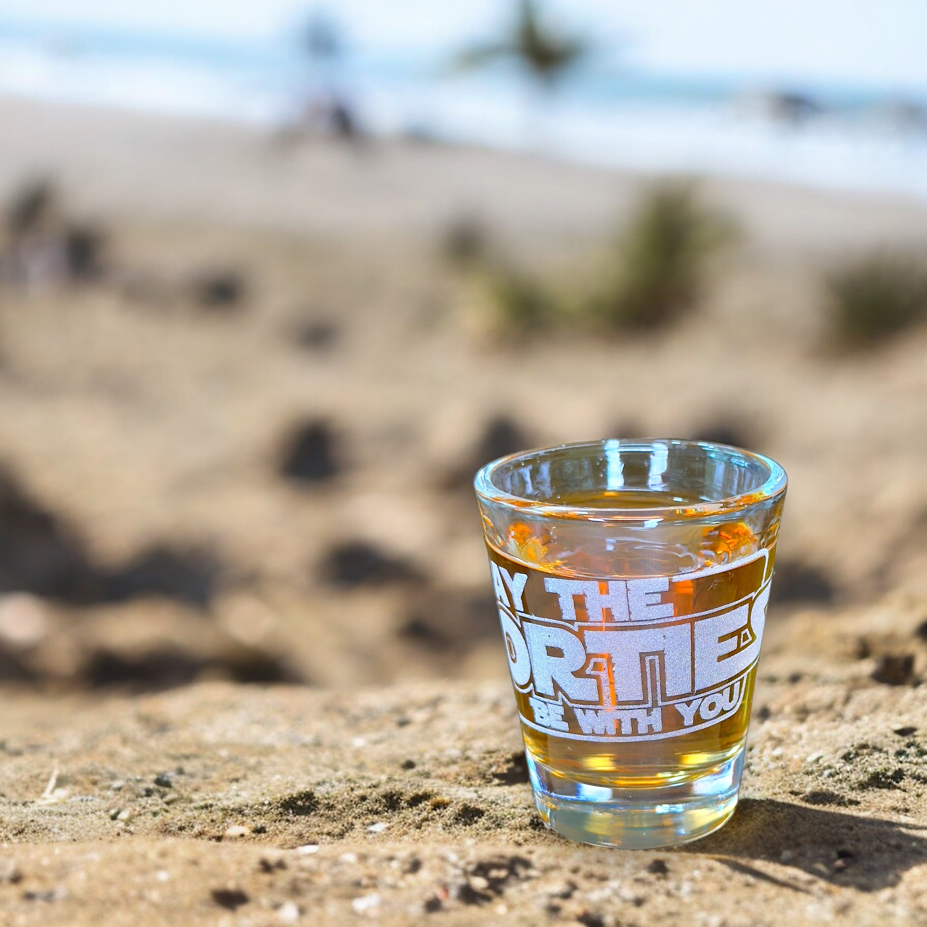 2oz May the Forties be with You Shot glass