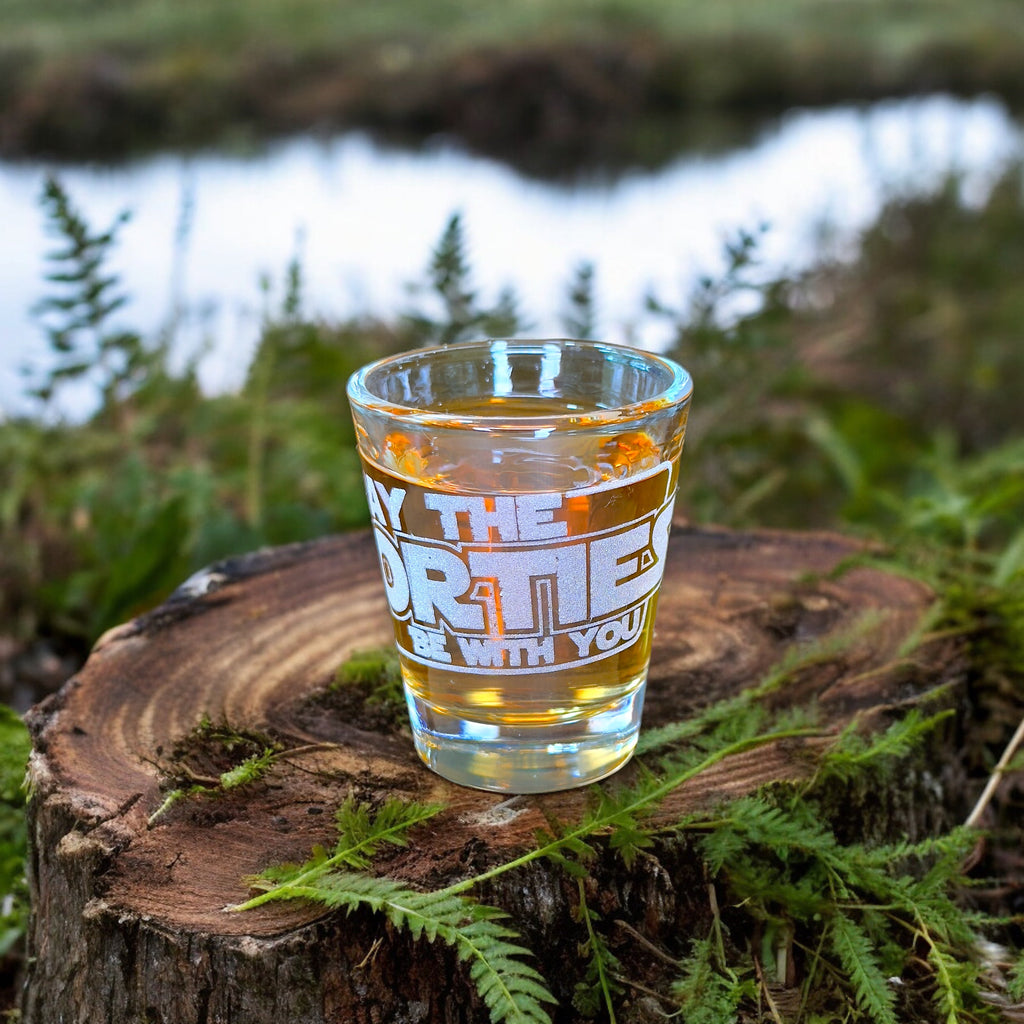 2oz May the Forties be with You Shot glass