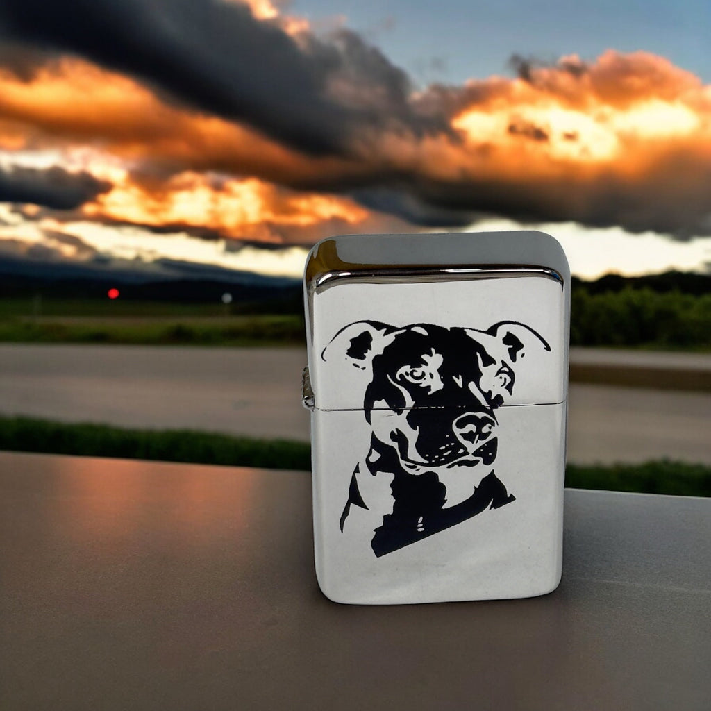 Lighter - Pit bull Laser Engraved HPC