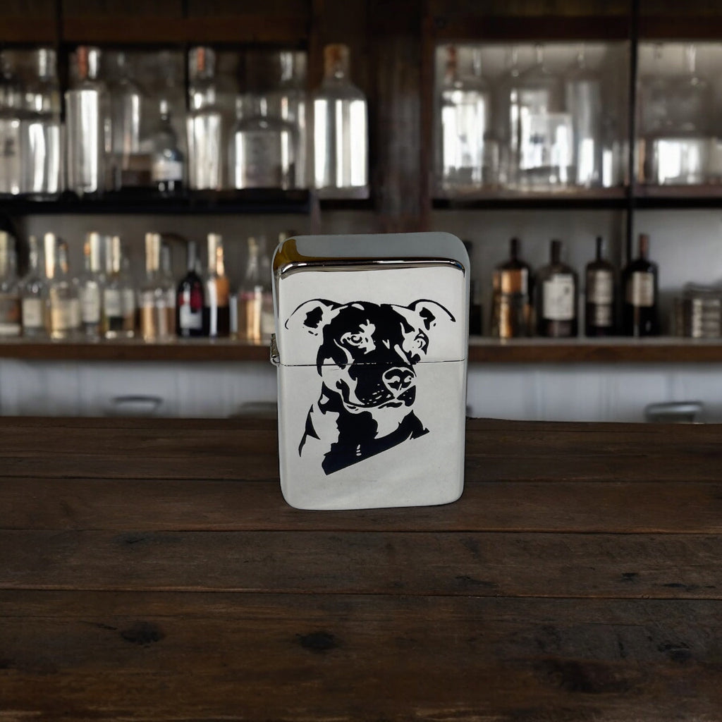 Lighter - Pit bull Laser Engraved HPC