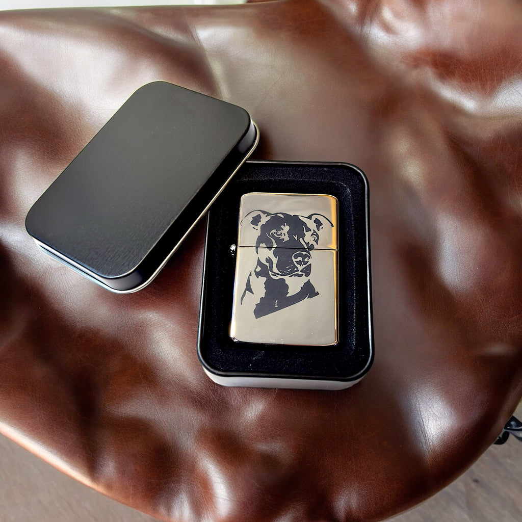 Lighter - Pit bull Laser Engraved HPC