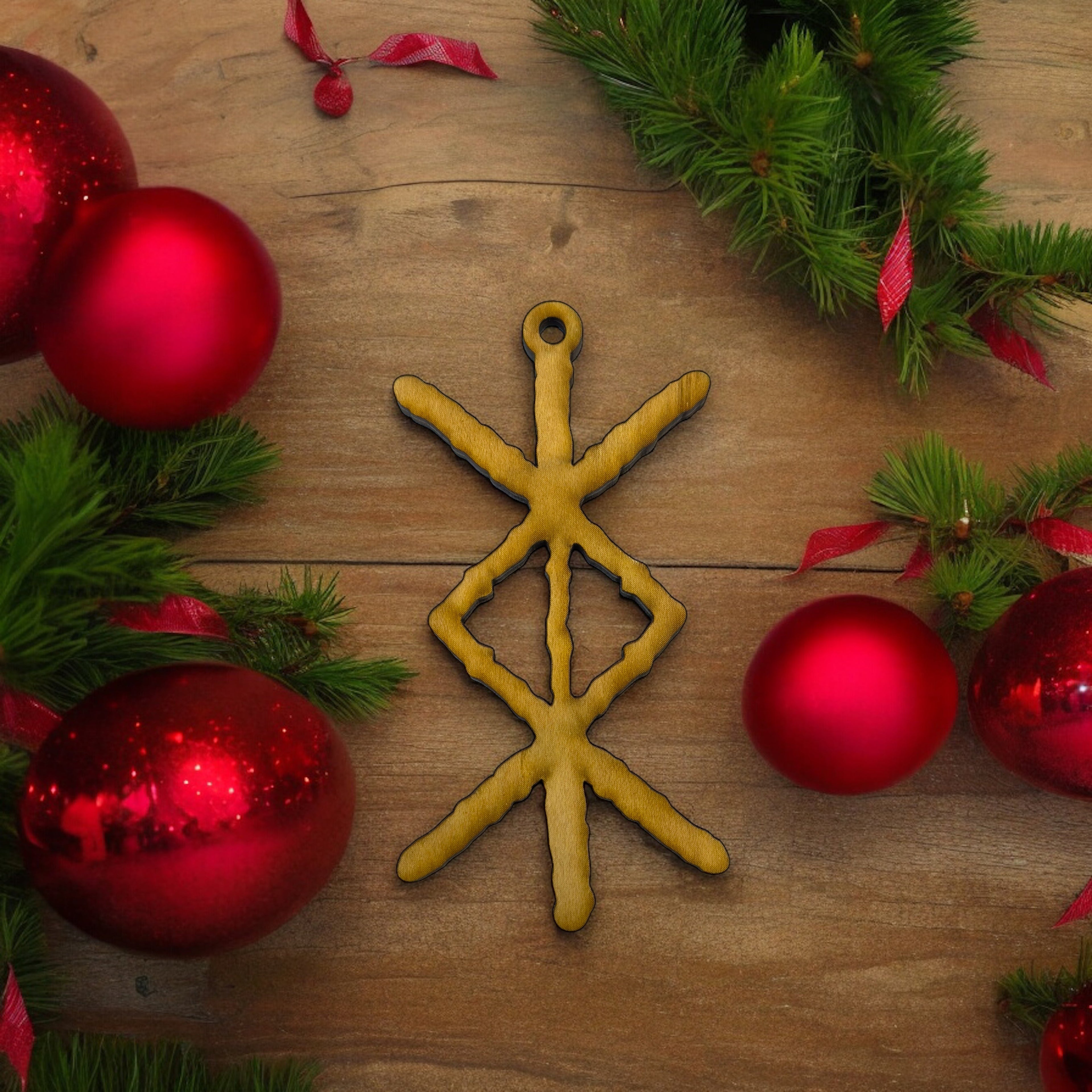 Ornament - Viking Protection Rune Ornament
