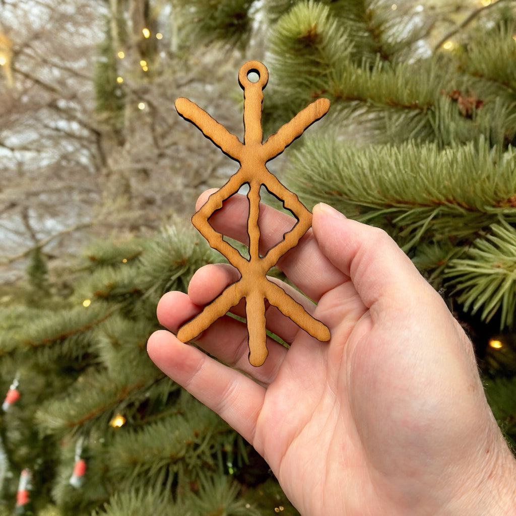 Ornament - Viking Protection Rune Ornament