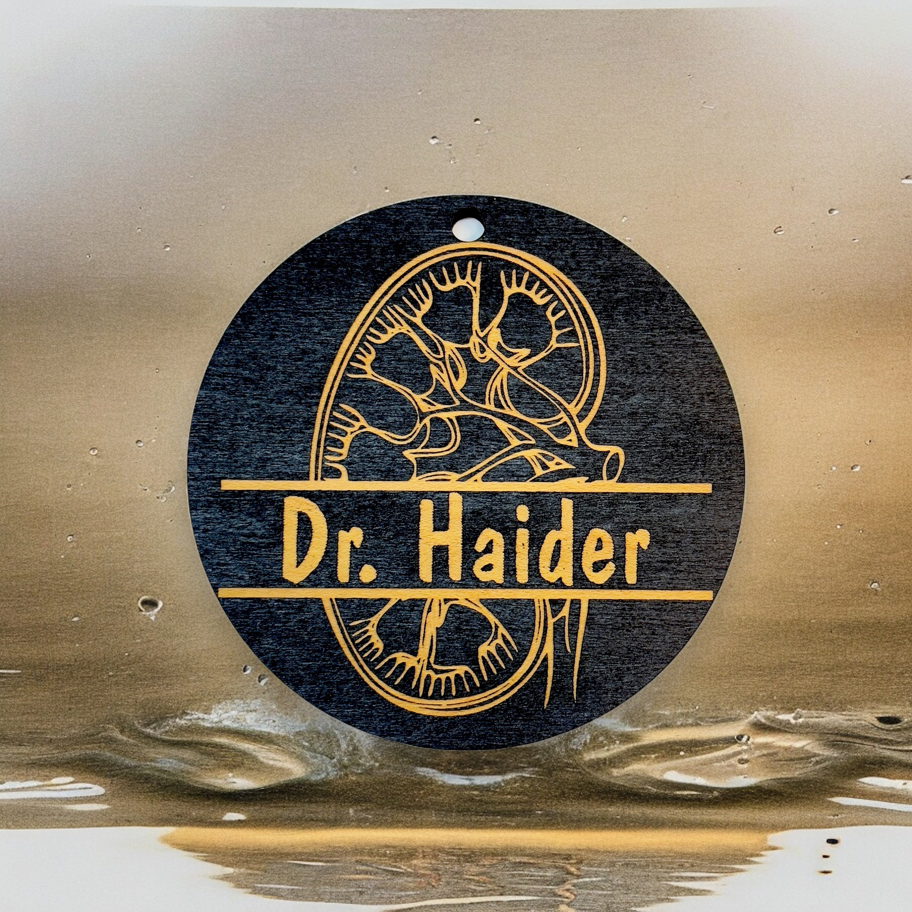 Ornament - Kidney PERSONALIZED Nephrologist or Kidney donor gift