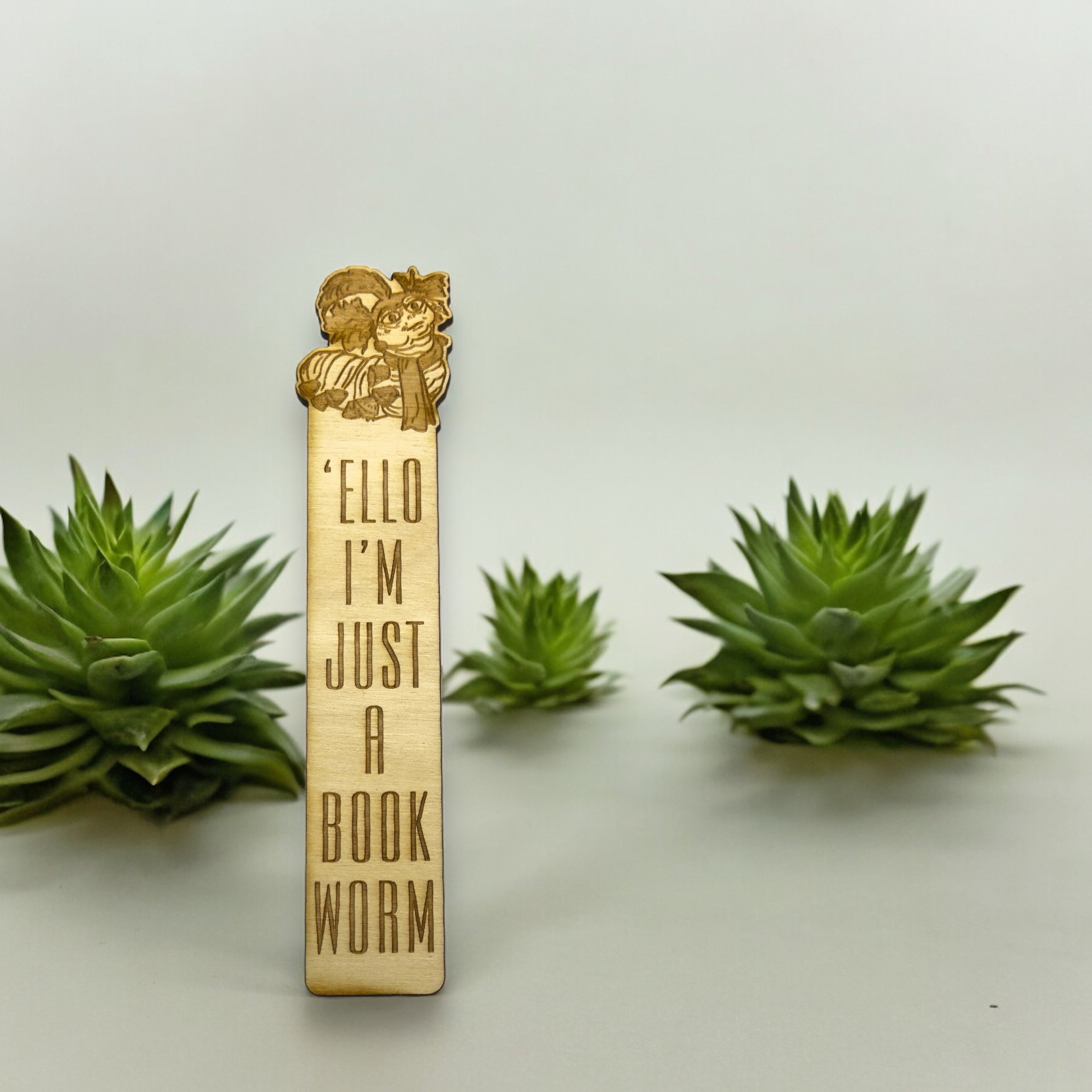 Bookmark - Ello I'm Just a Book Worm