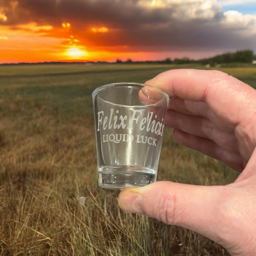 2oz Felix Felicis Liquid Luck Shot Glass