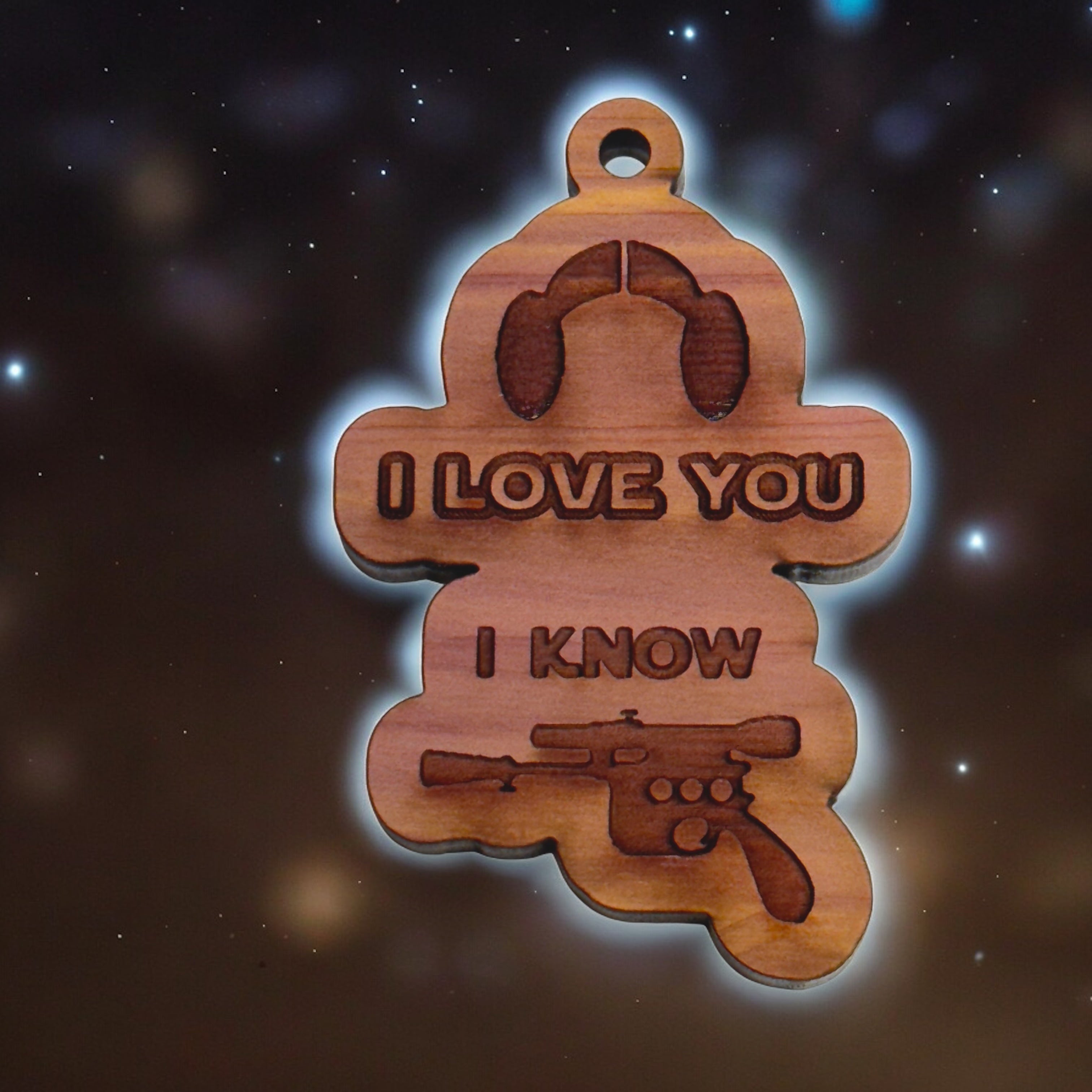 CEDAR I Love you I Know Ornament