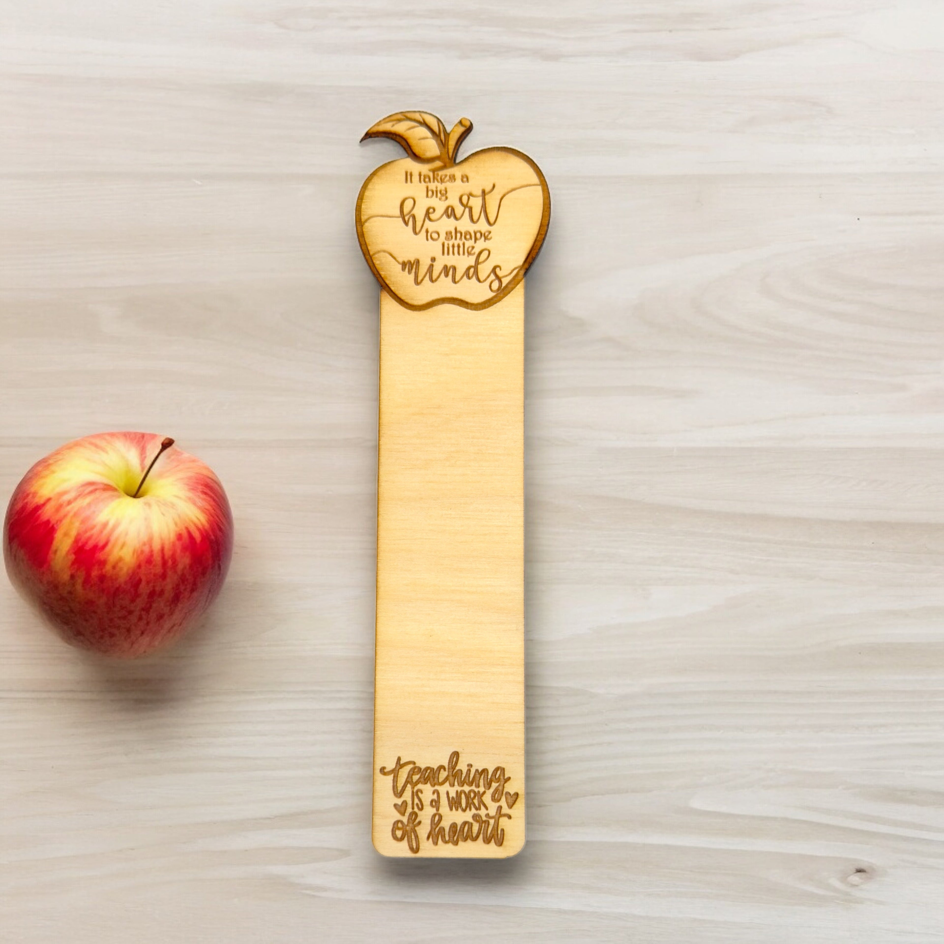 Bookmark - It Takes a Big Heart to Shape Little Minds - Bookmark