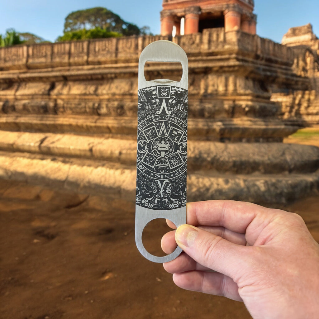 Aztec Calendar - Bottle Opener