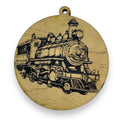 Ornament - Black - Steampunk Train