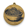 Ornament - Black - Spaghetti