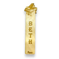 Bookmark - PERSONALIZED Piano - birch wood