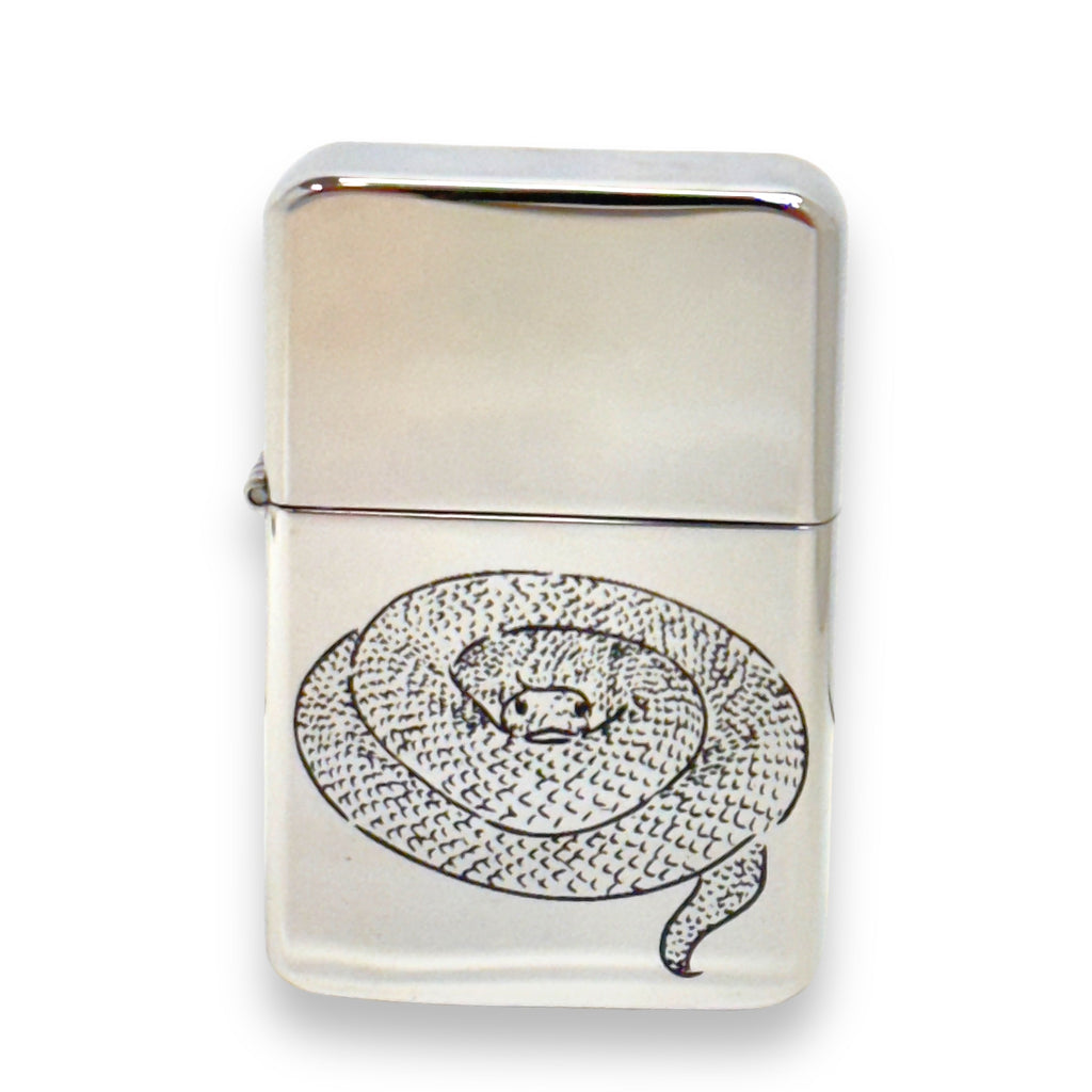 Lighter Coiled Snake CHROME