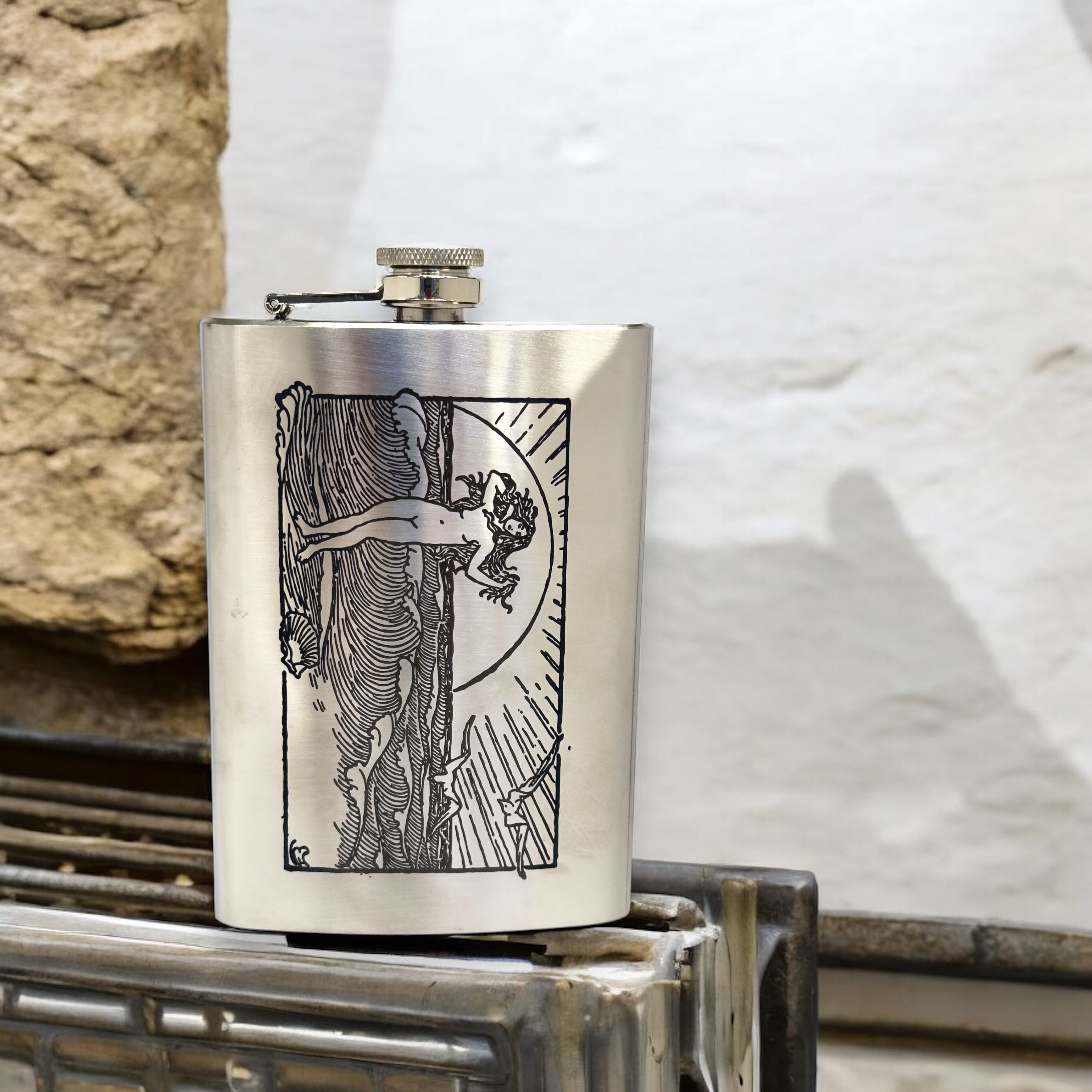 8oz Venus Stainless Steel Flask