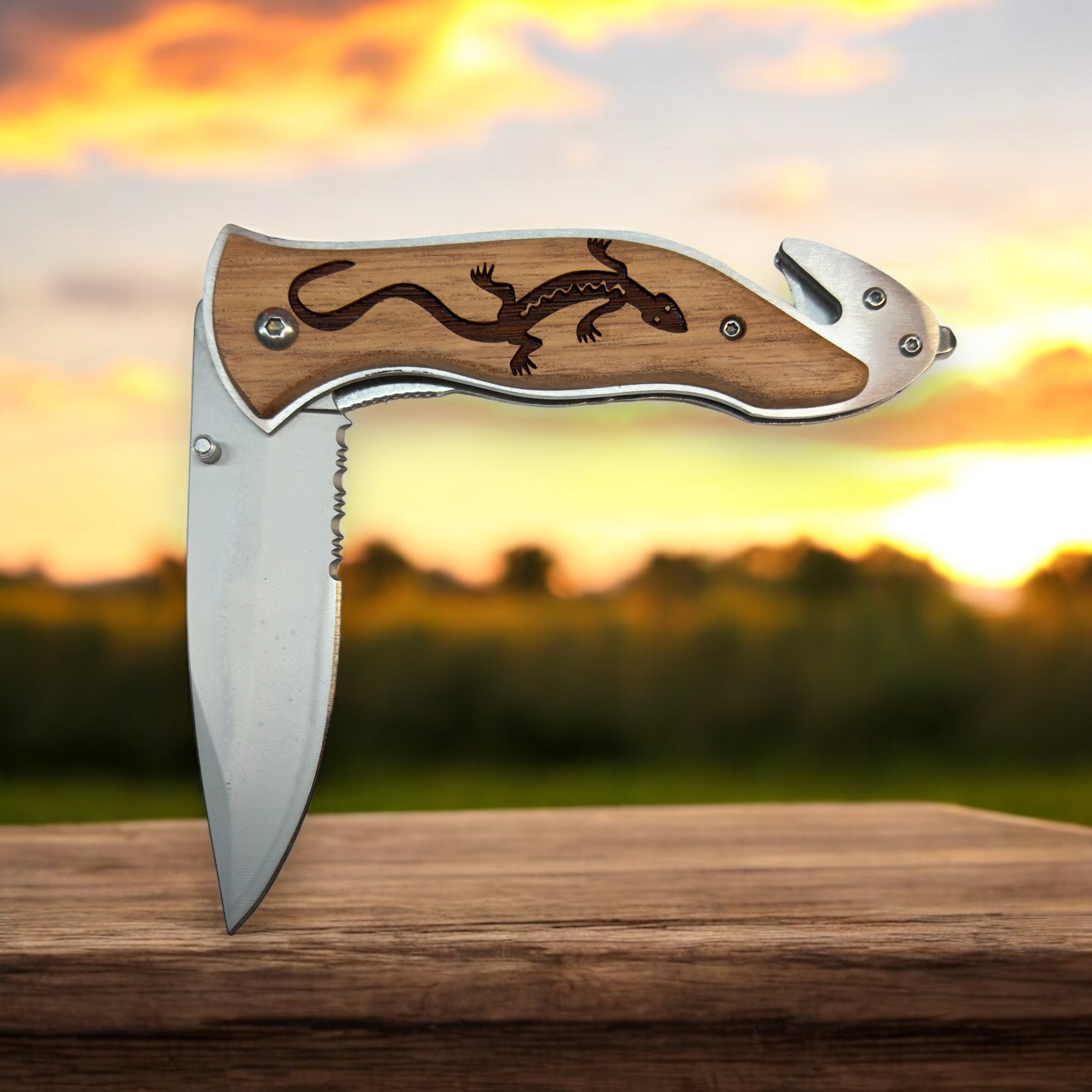 Knife - Tribal Lizard 138