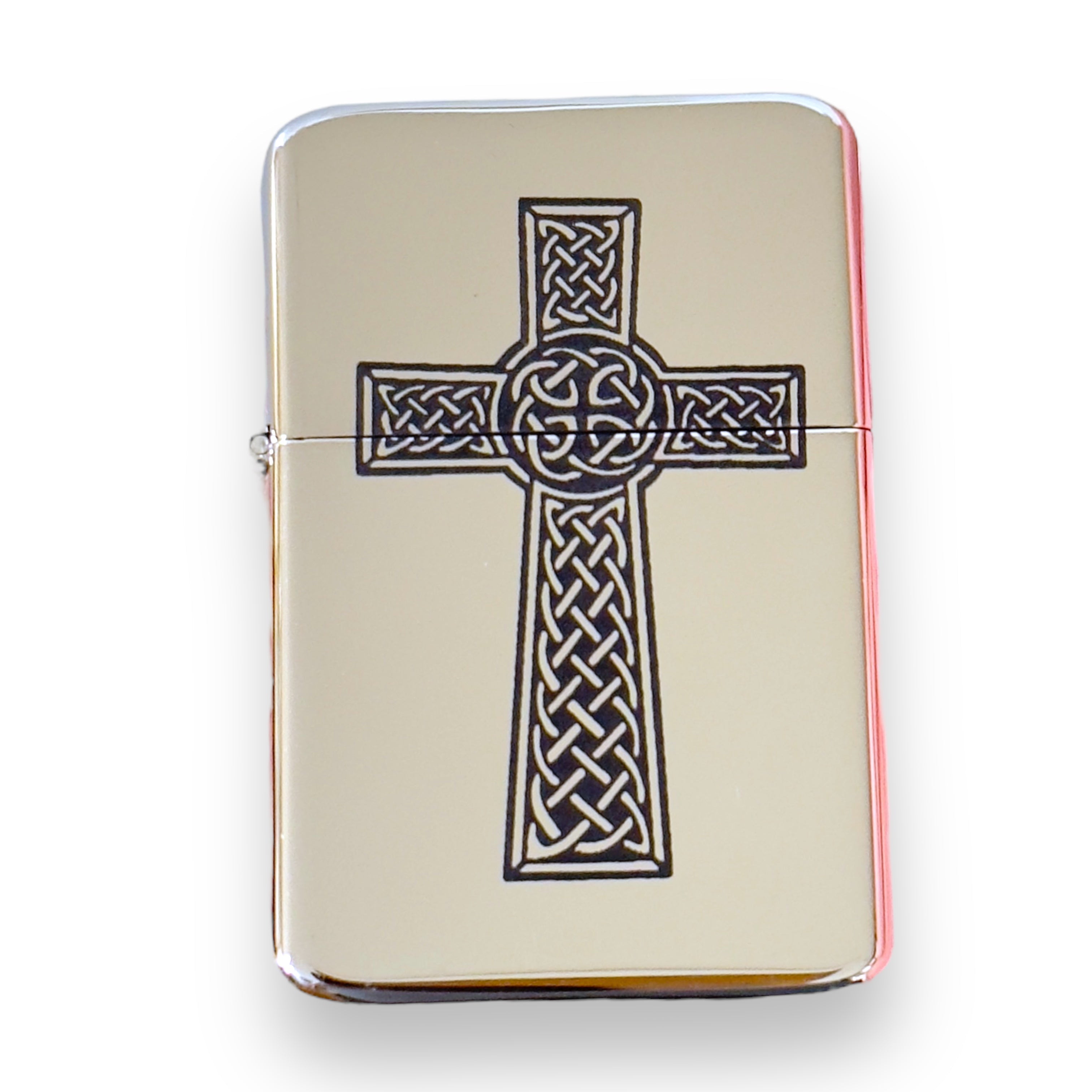 Lighter - Celtic Cross CHROME