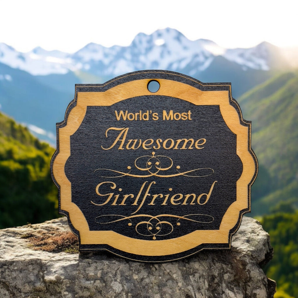 Ornament - World's most awesome Girlfriend