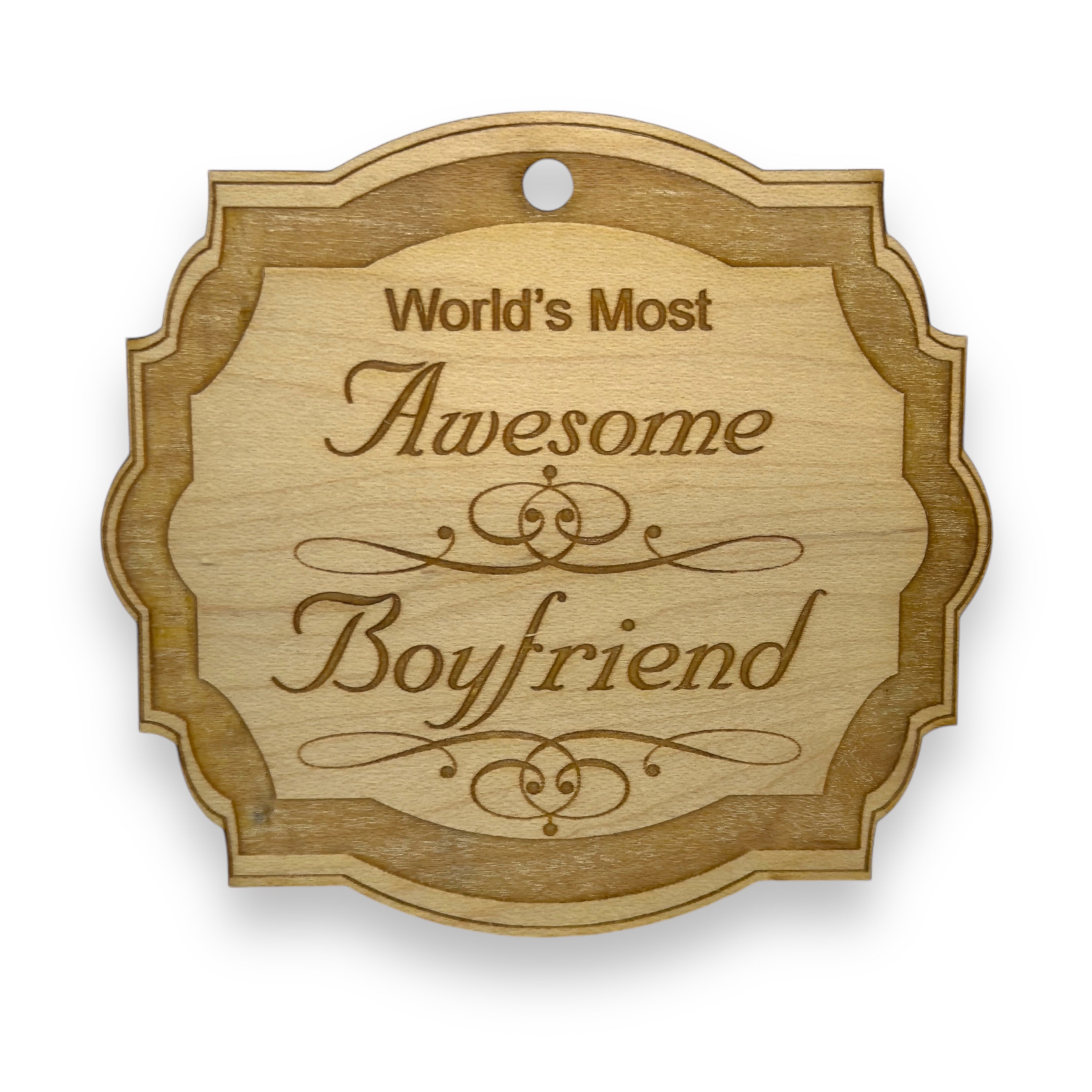 Ornament - World's most awesome Boyfriend