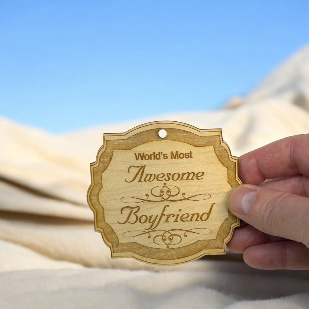Ornament - World's most awesome Boyfriend
