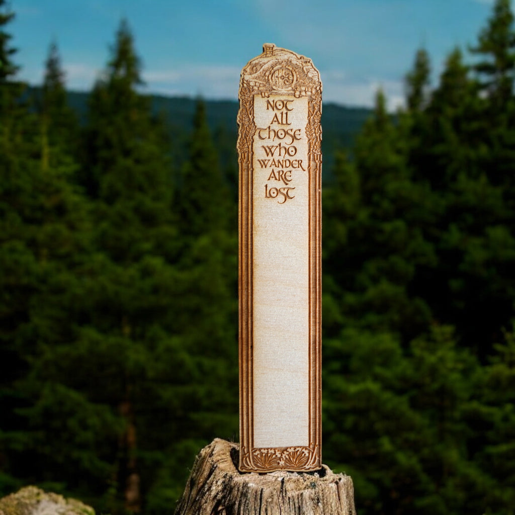 Bookmark - Not all those who wander are lost