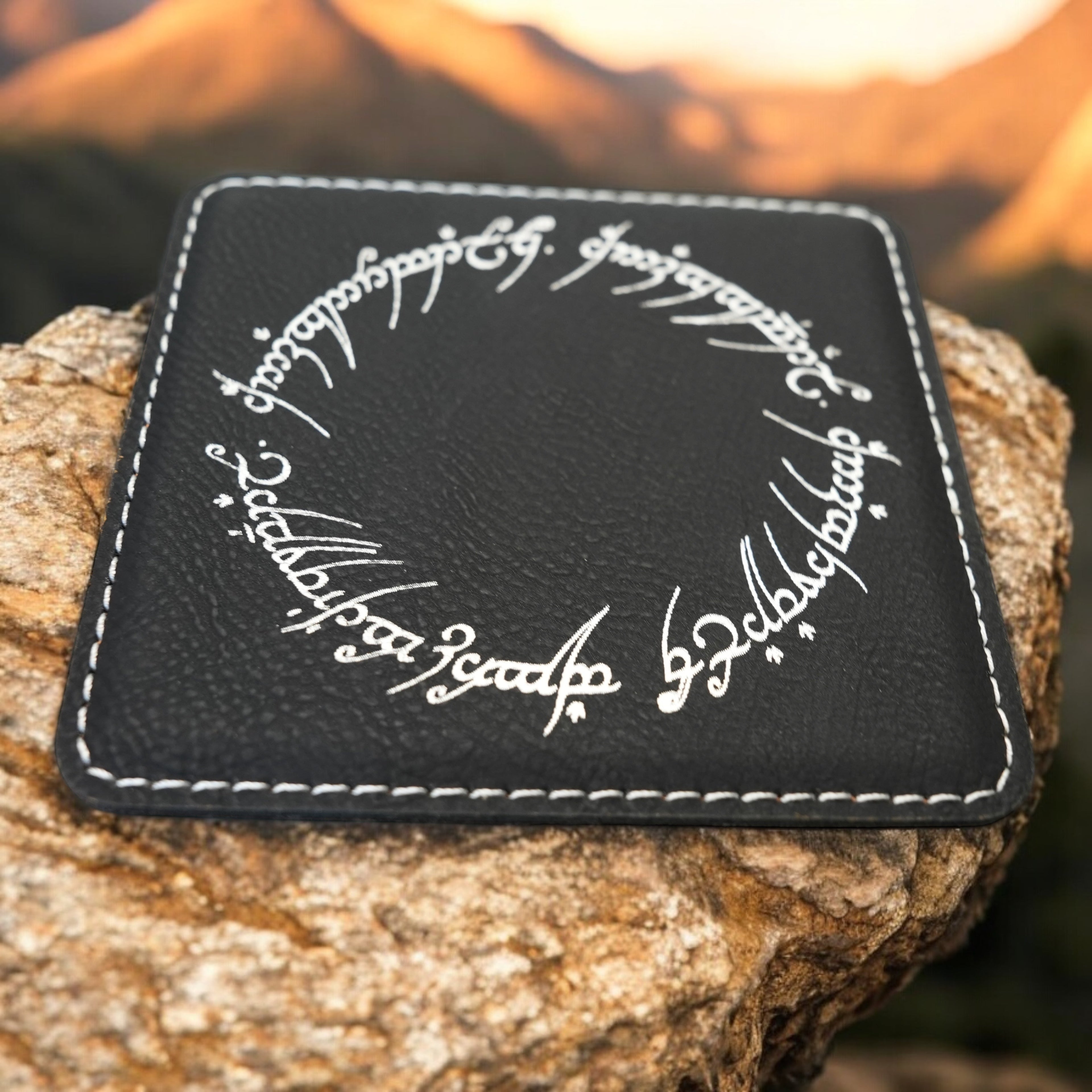 Coaster - The One - SET OF 2 - Leather or Stitched Cork