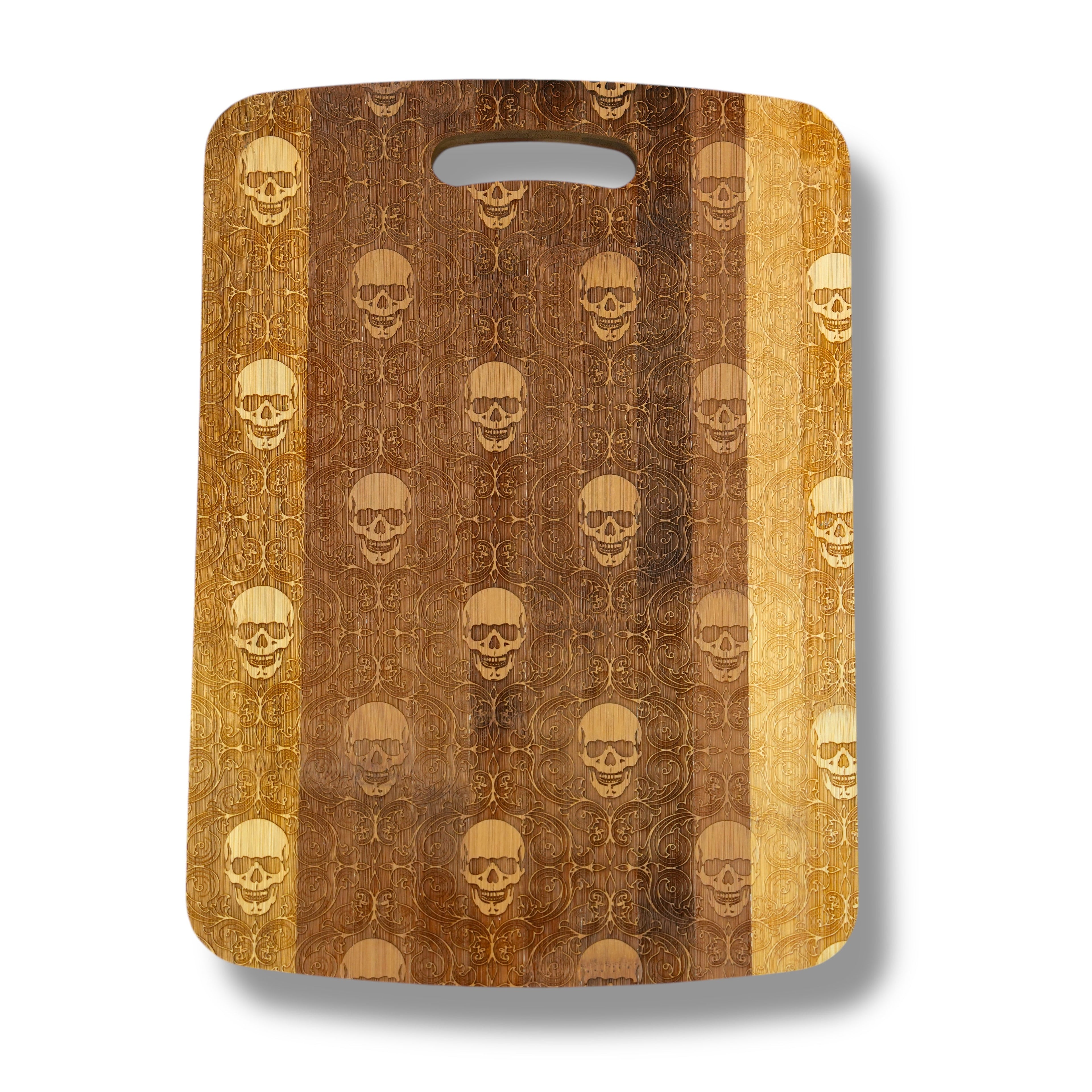 Gothic Baroque Cutting Board 14''x9.5''x.5'' Bamboo