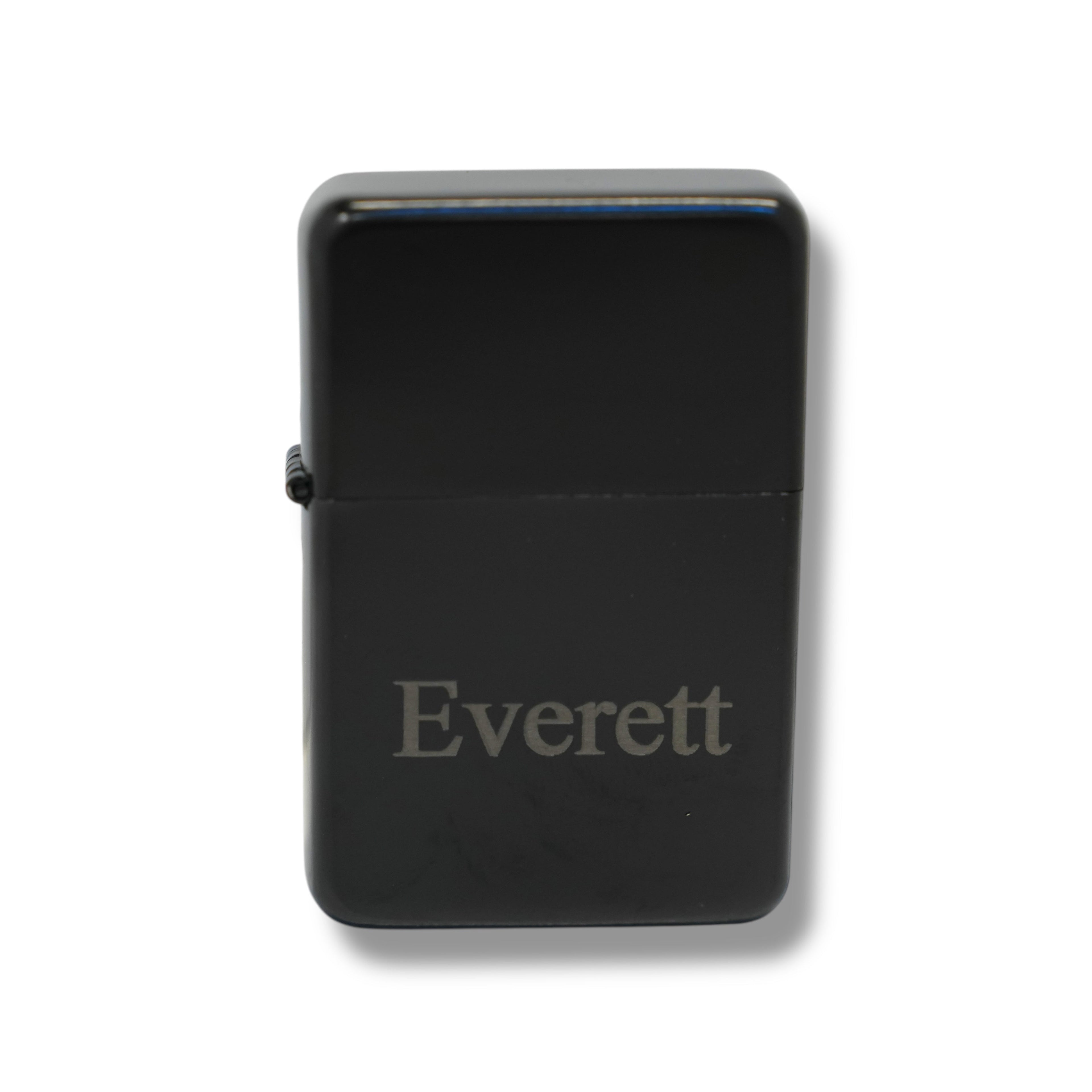 Black Lighter With your Name Personalized in Times New Roman