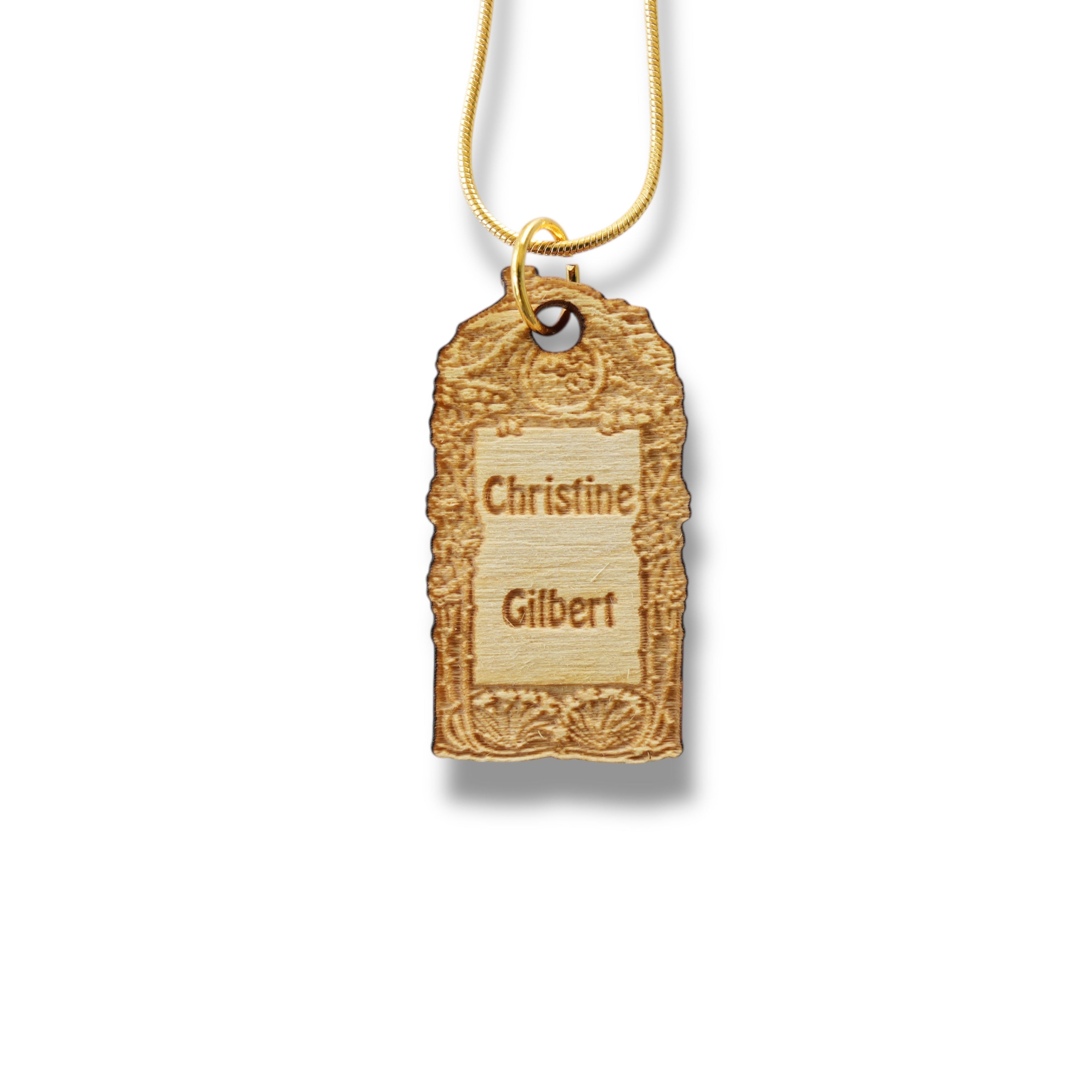 Necklace - PERSONALIZED Necklace - Snake and Cable Link chains - Birch