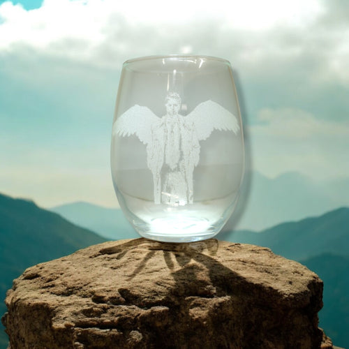 15oz Stemless Wine Glass -   Hey assbut