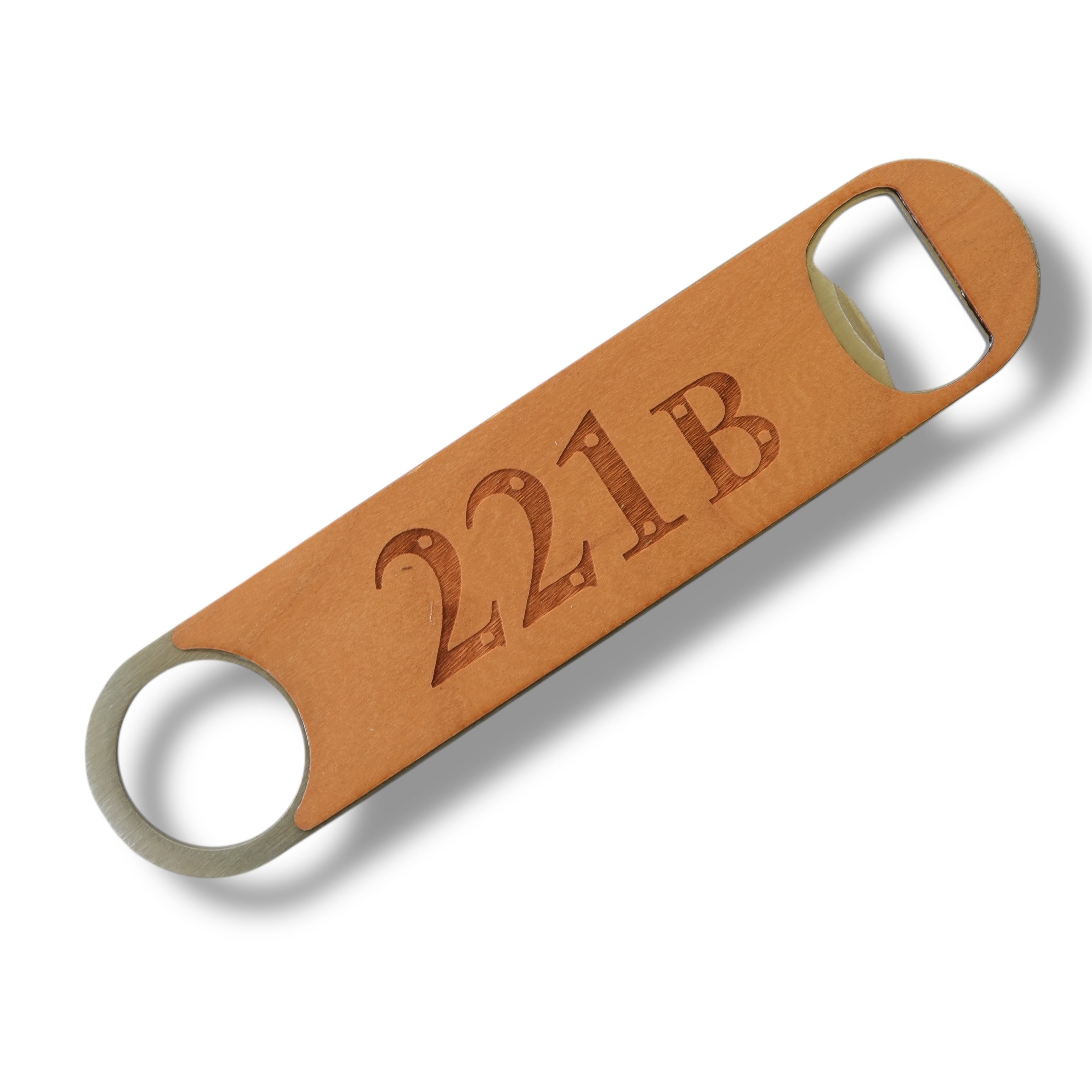 Wooden Bottle Opener - 221b