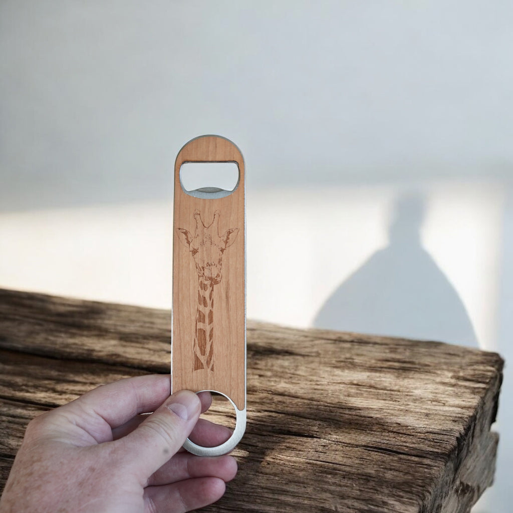 Wooden Bottle Opener - Giraffe