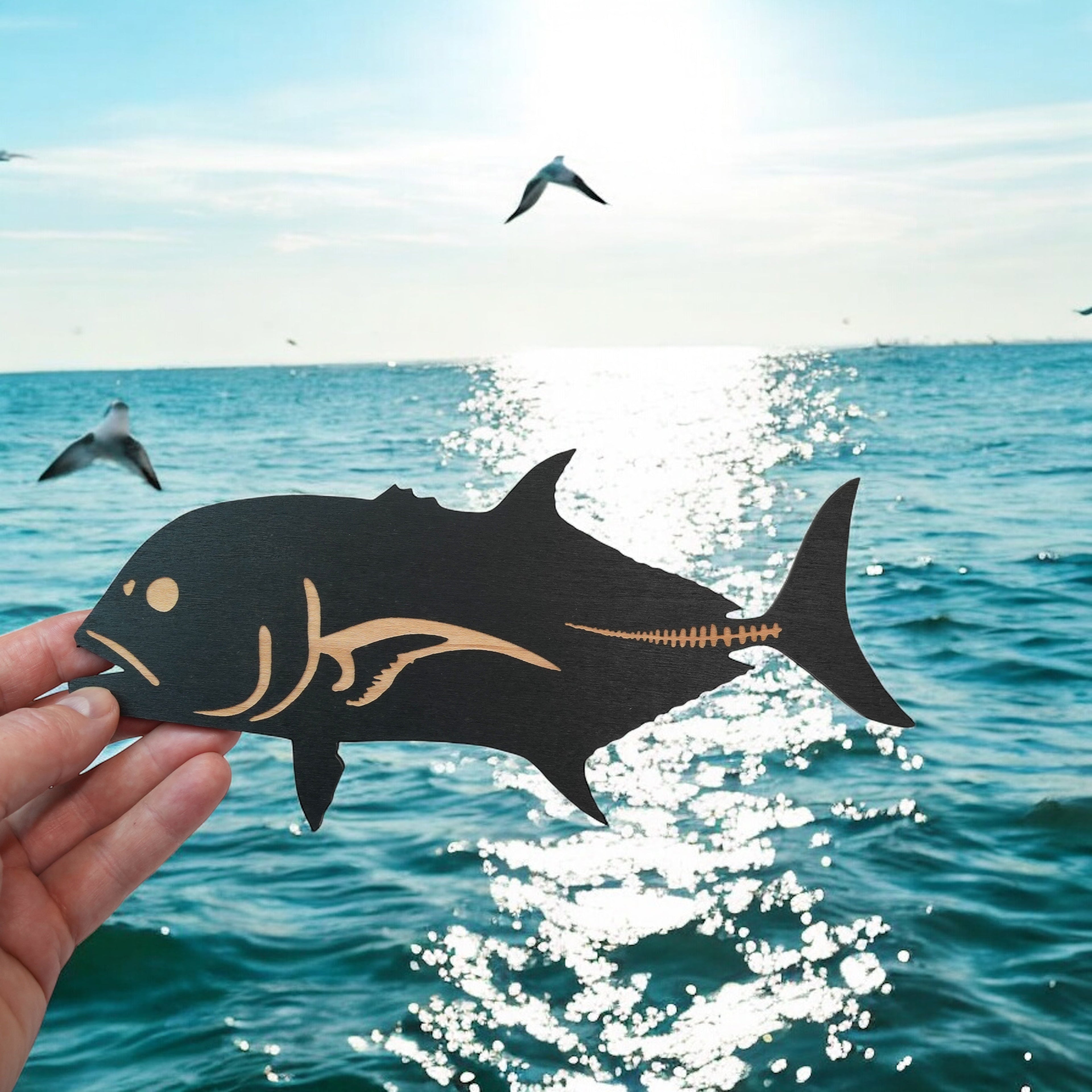 Sign - CUSTOM - Giant Trevally Fish